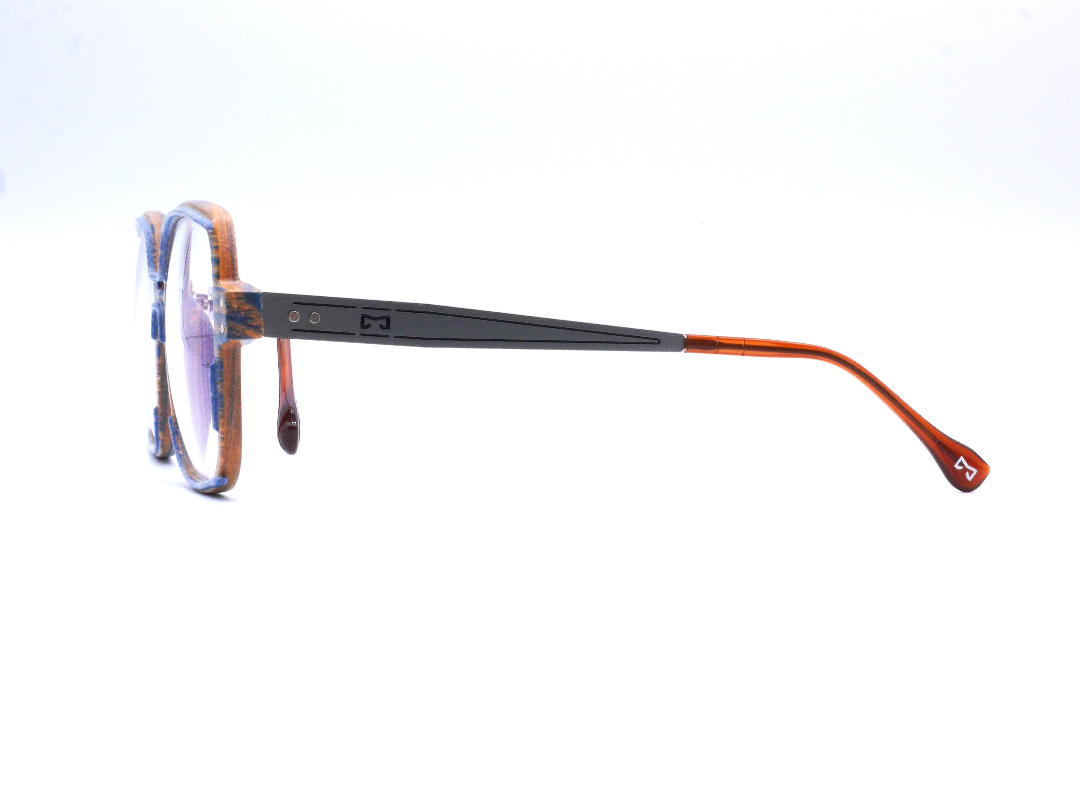 monarc-optic-carbon-paillote-monture-lunettes-marron-14g image 5