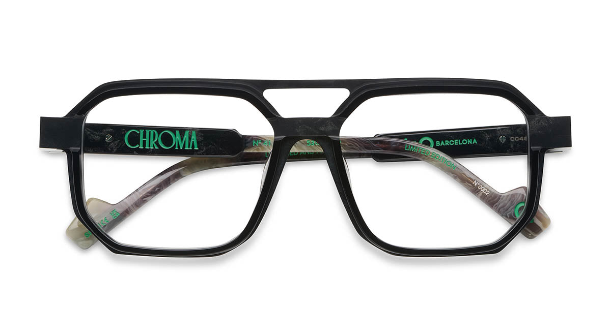 etnia-barcelona-chroma-n41-lunettes-de-vue-noires-calibre-53 image 1