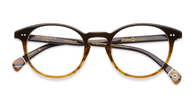 etnia-barcelona-kreuzberg-iii-lunettes-de-vue-marron-49 image 1