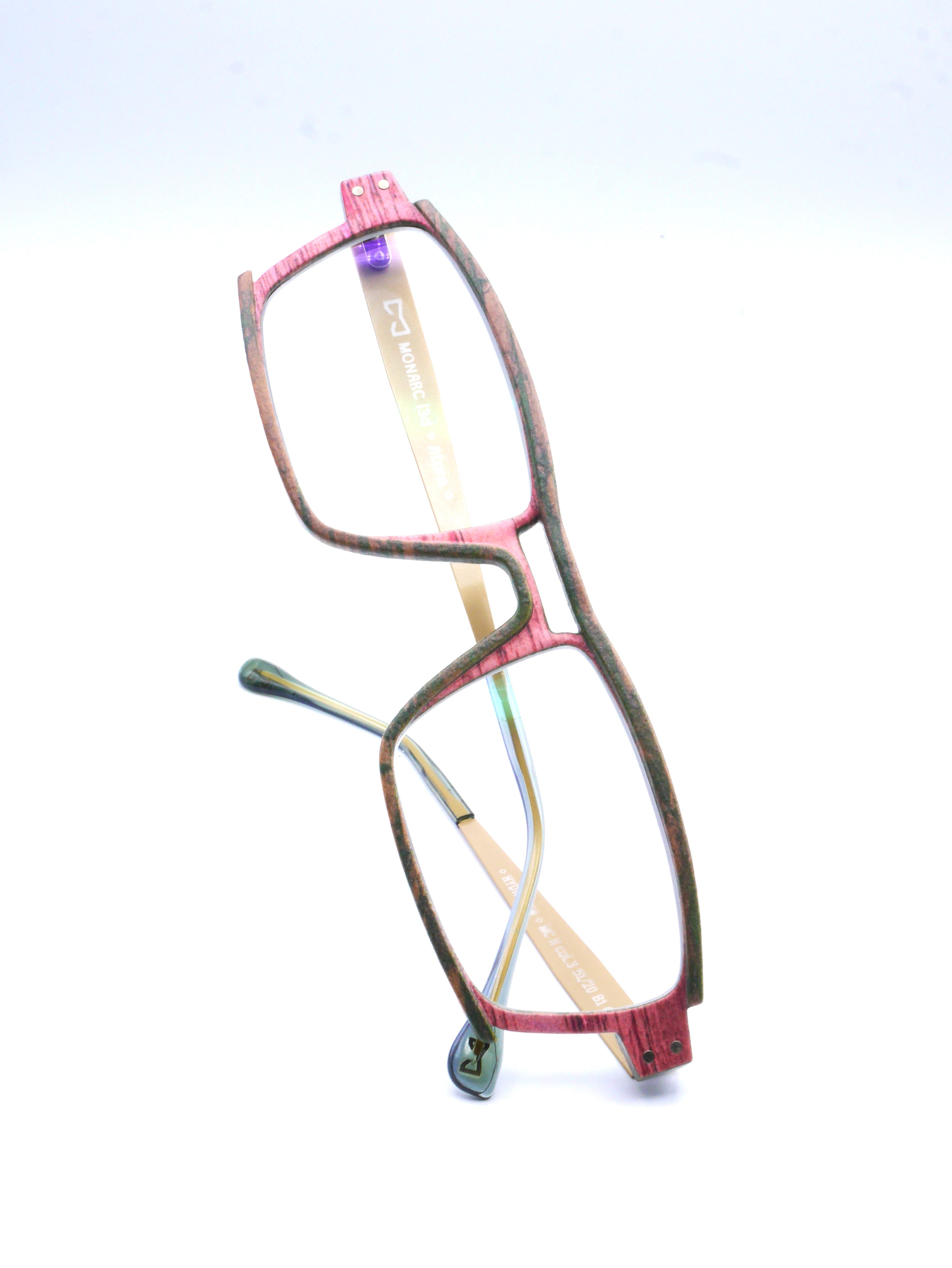 monarc-lithium-bois-de-rose-monture-lunettes-rose-14g image 8