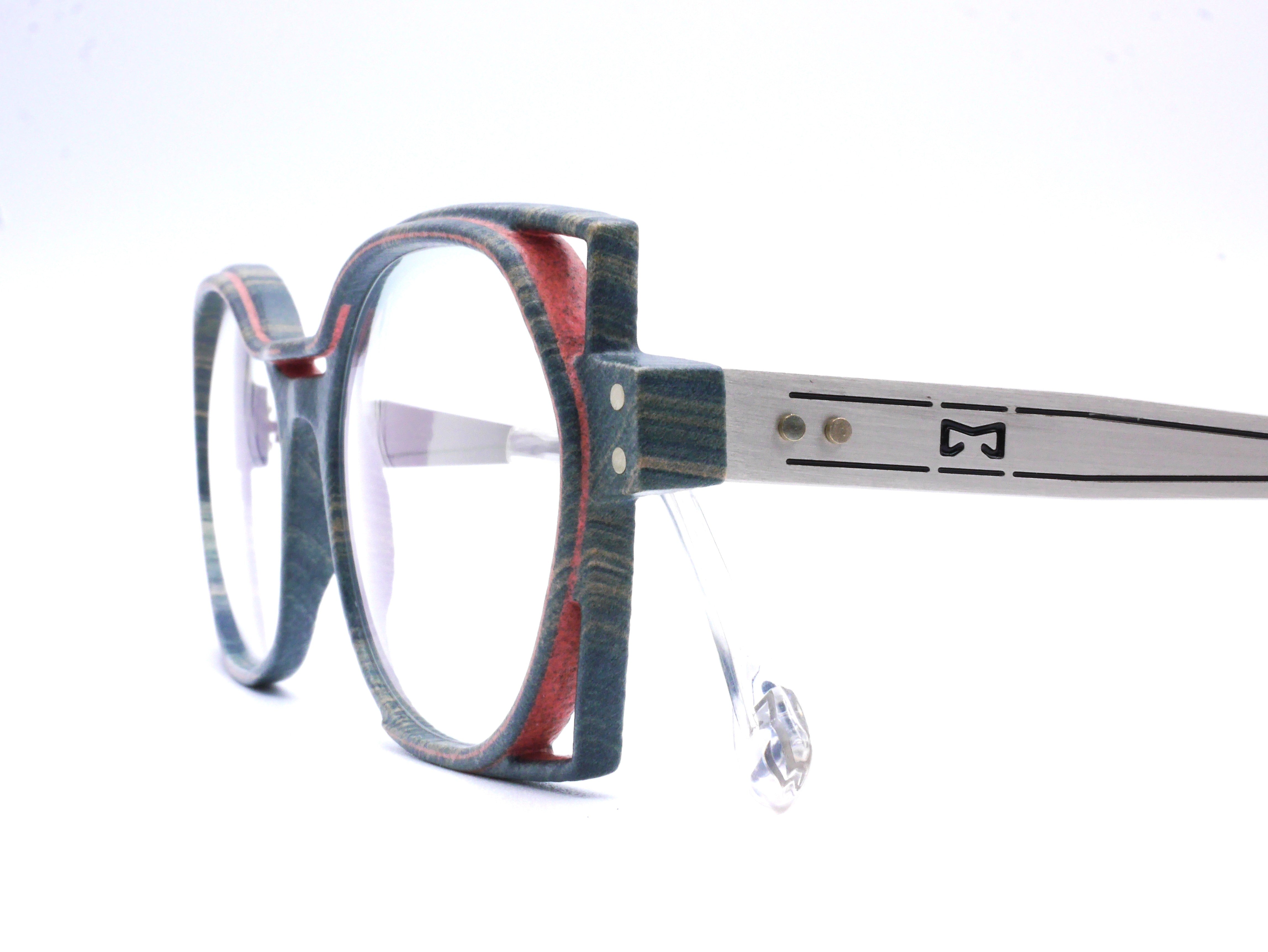 monarc-optic-nitrogen-corne-monture-lunettes-gris-rose-12g image 6