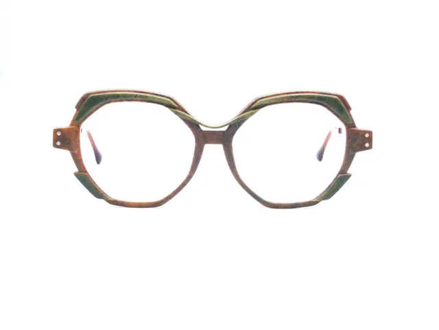monarc-fluorine-macadamia-monture-lunettes-marron-kaki-15g image 1