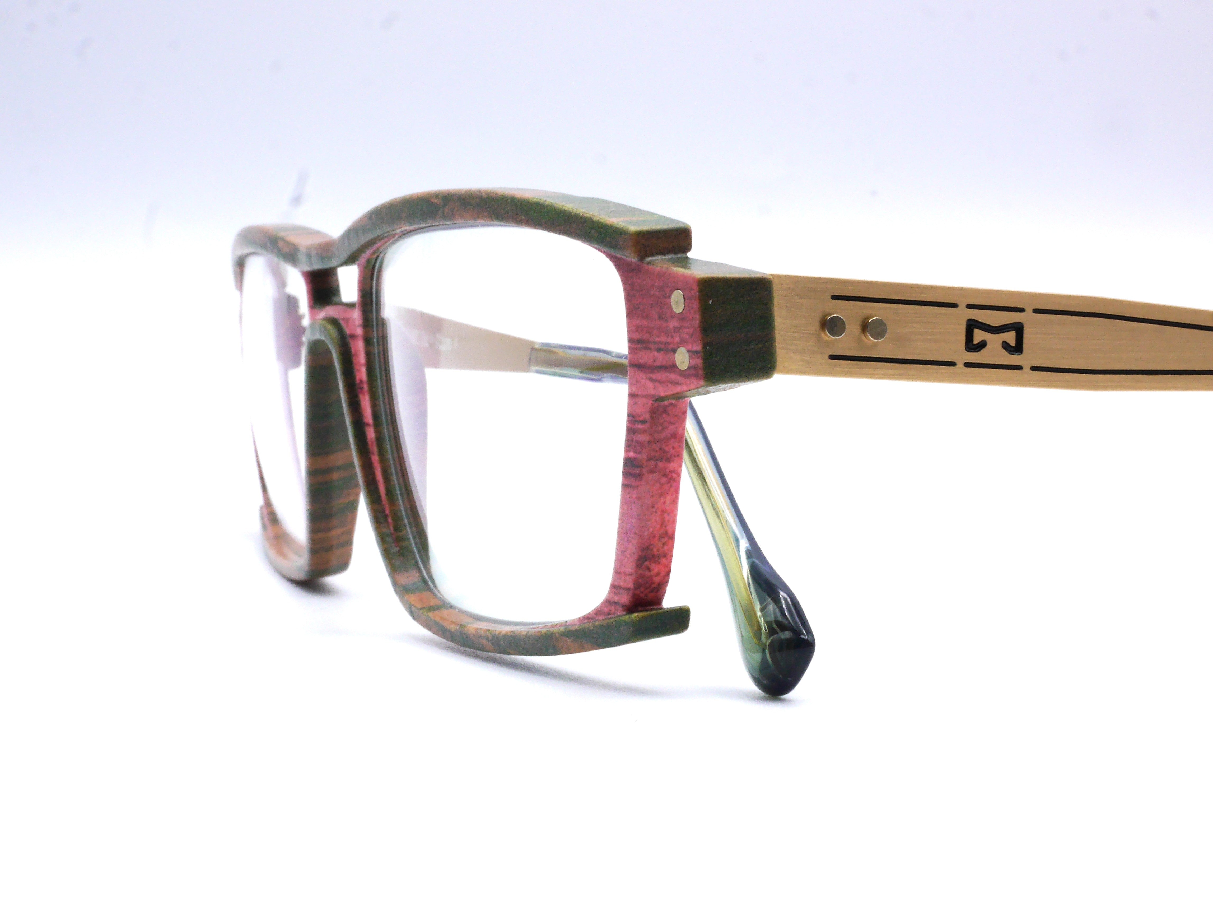 monarc-lithium-bois-de-rose-monture-lunettes-rose-14g image 6