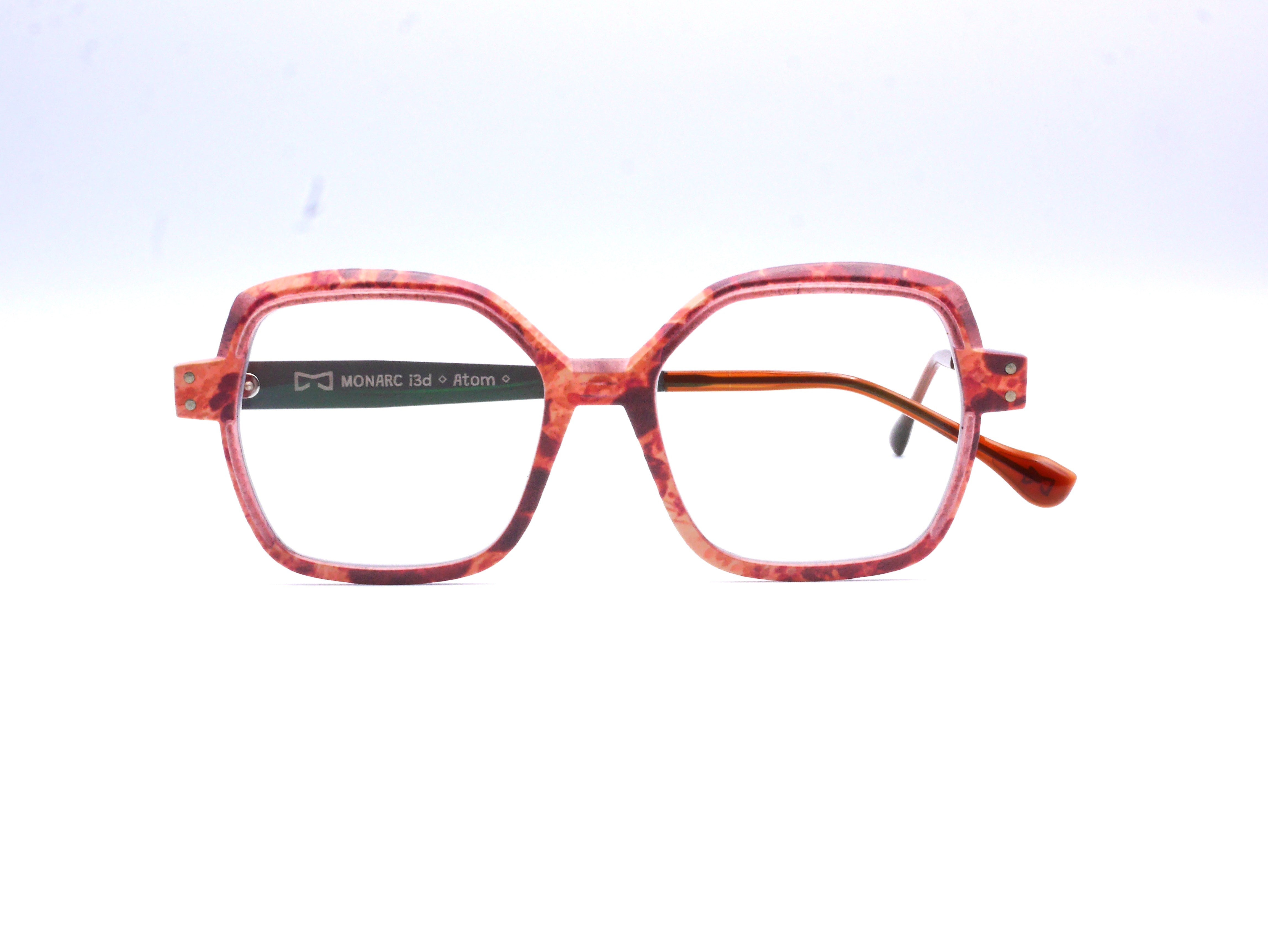 monarc-boron-par-o-monture-lunettes-rose-bordeaux-14g image 3