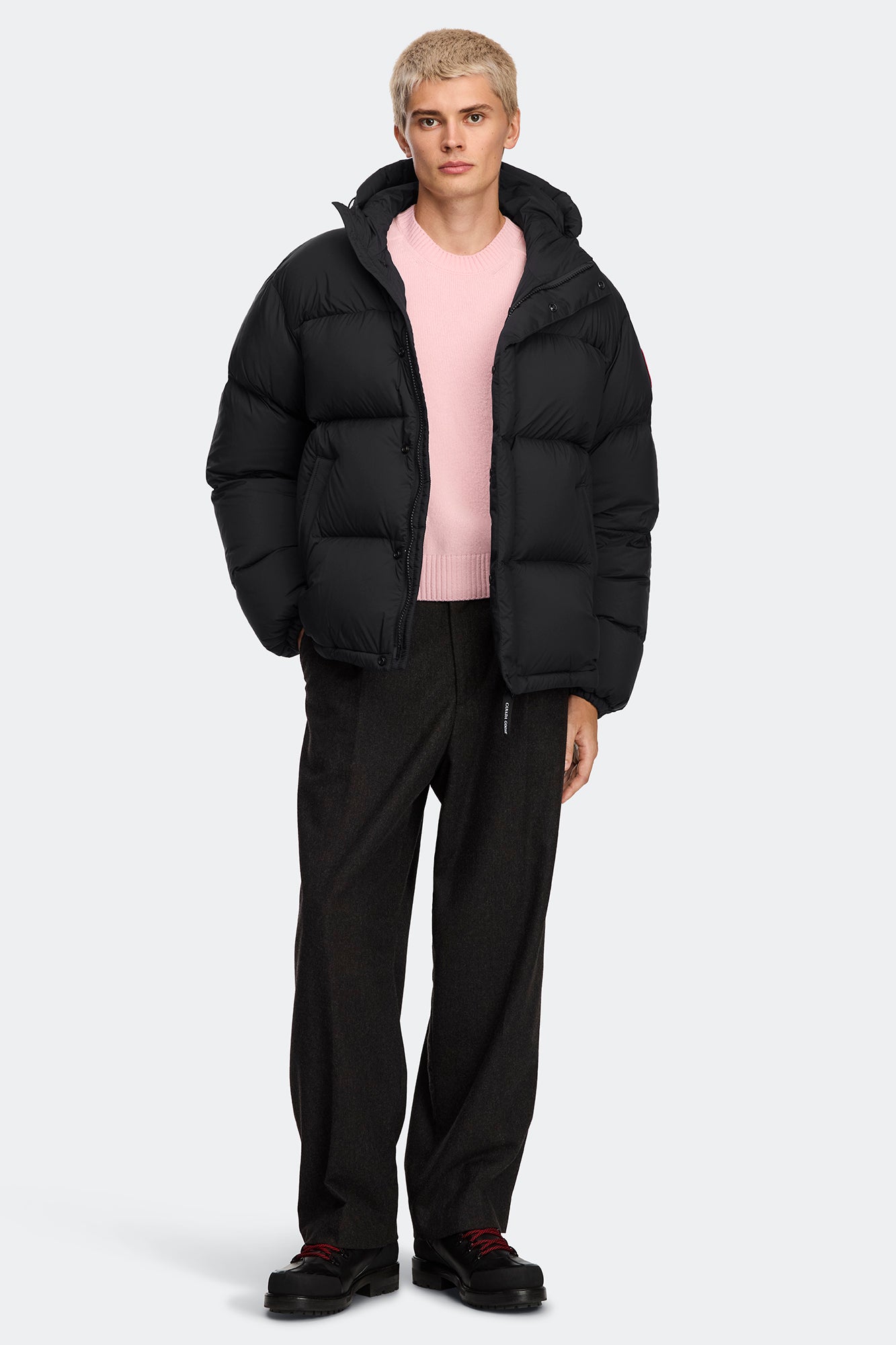 canada-goose-sterling-puffer-manteau-homme-noir-matelass image 4