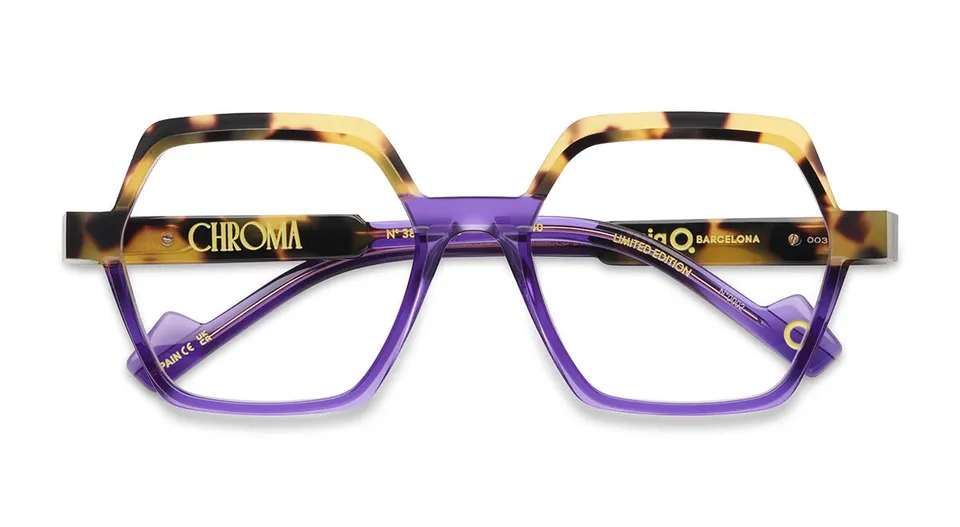 etnia-barcelona-chroma-n38-lunettes-de-vue-marron-ac-tate image 1