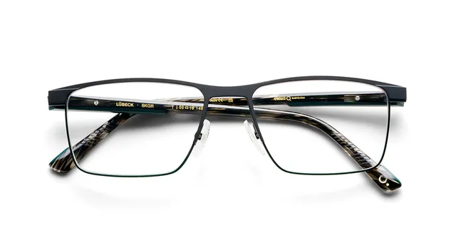 etnia-barcelona-lubeck-monture-lunettes-de-vue-bk-gr-calibre-53-m image 1