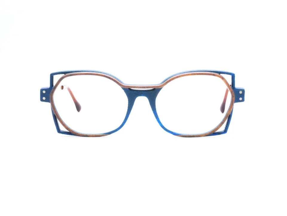 monarc-optic-nitrogen-plumes-monture-lunettes-bleu-marron-12g image 1
