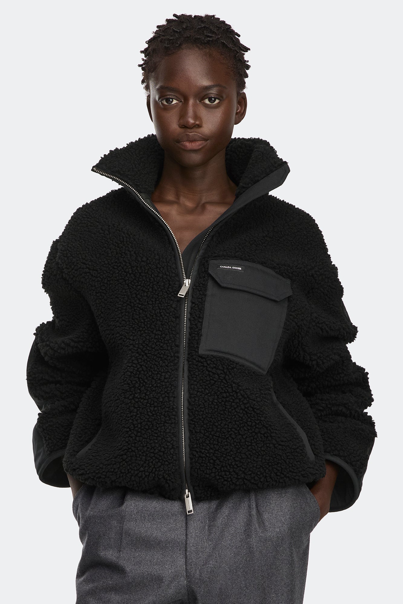 canada-goose-soren-7232wt-polaire-femme-noire image 1