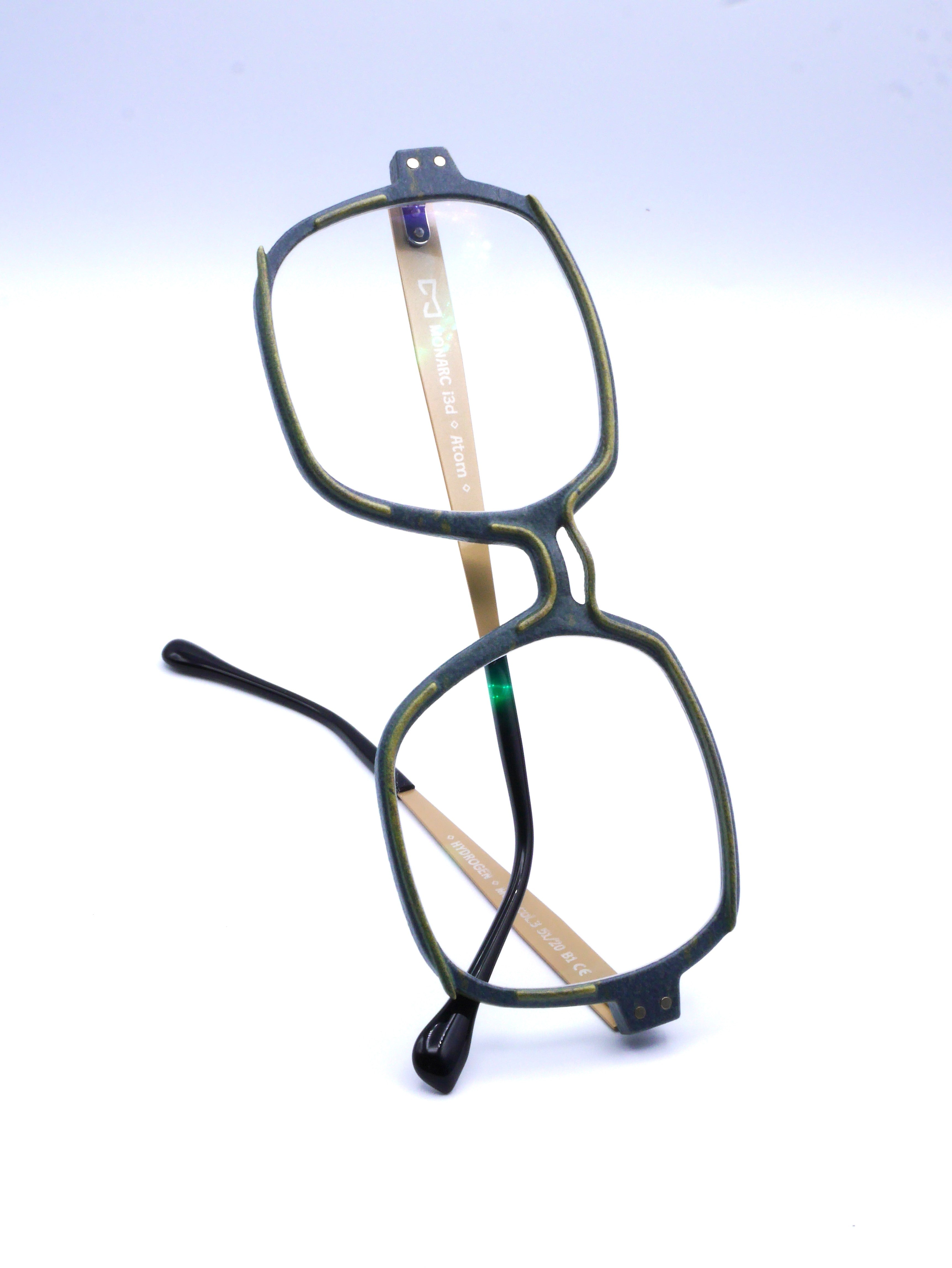 monarc-carbon-limon-monture-lunettes-kaki-14g image 8