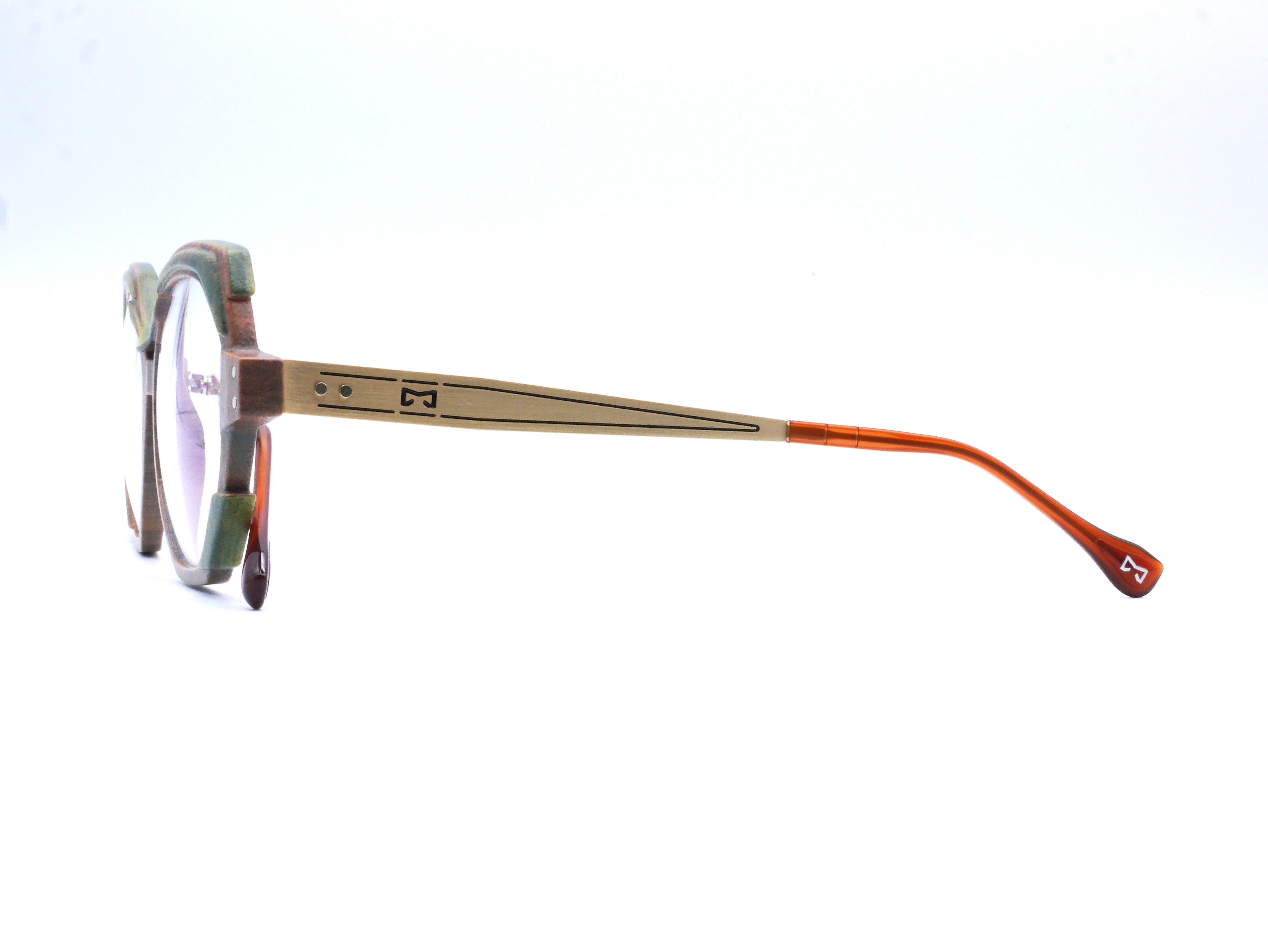 monarc-fluorine-macadamia-monture-lunettes-marron-kaki-15g image 7