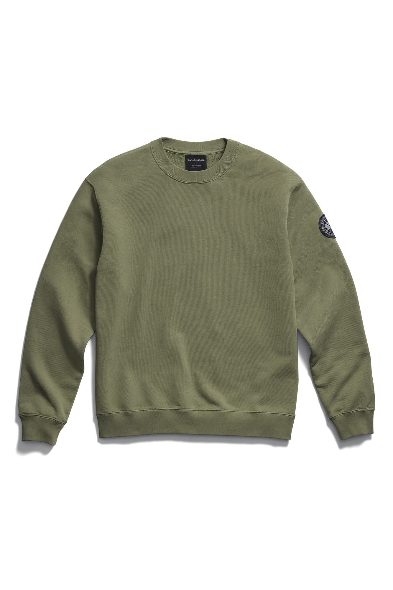 canada-goose-loon-sweatshirt-sweat-homme-vert-vir-o-molleton image 5