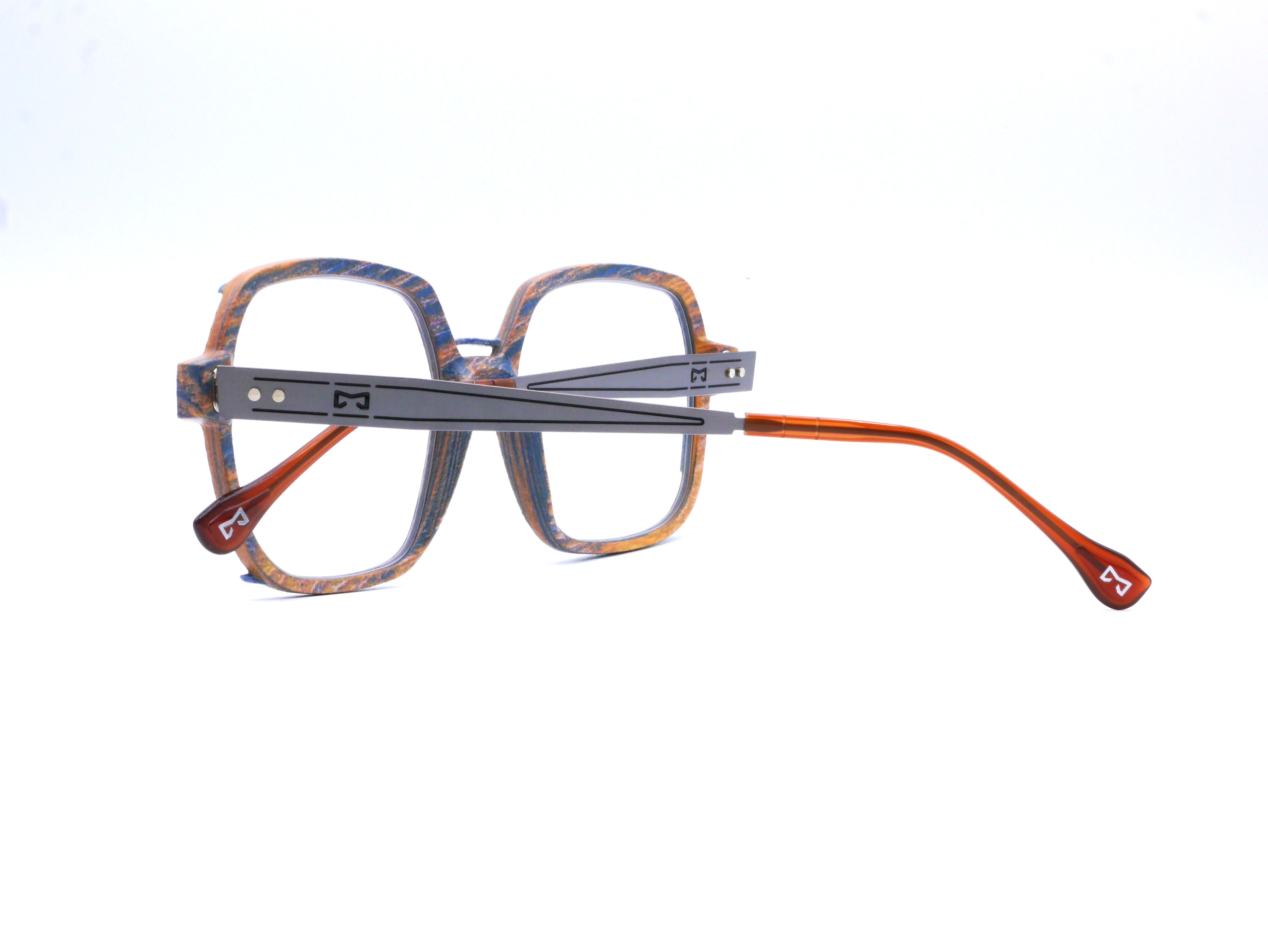 monarc-optic-carbon-paillote-monture-lunettes-marron-14g image 7