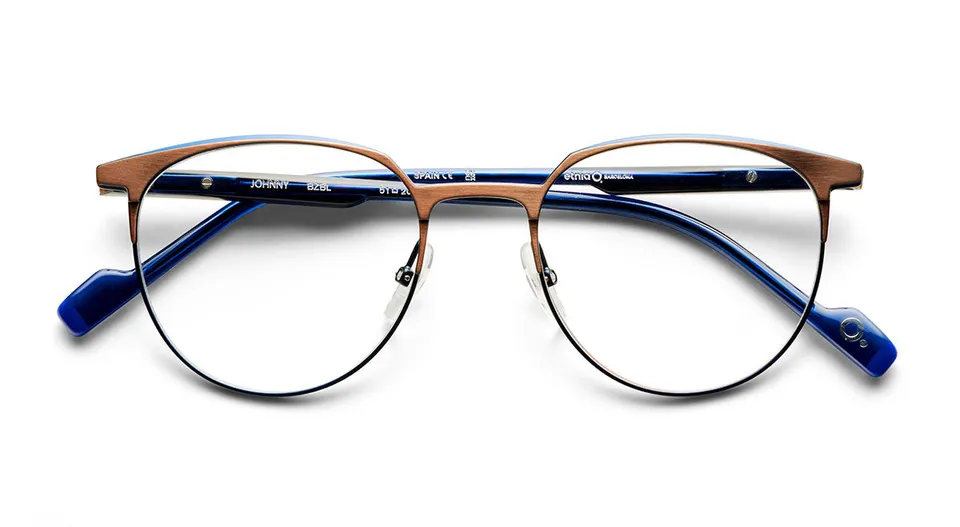 etnia-barcelona-johnny-lunettes-de-vue-marron-calibre-51 image 1