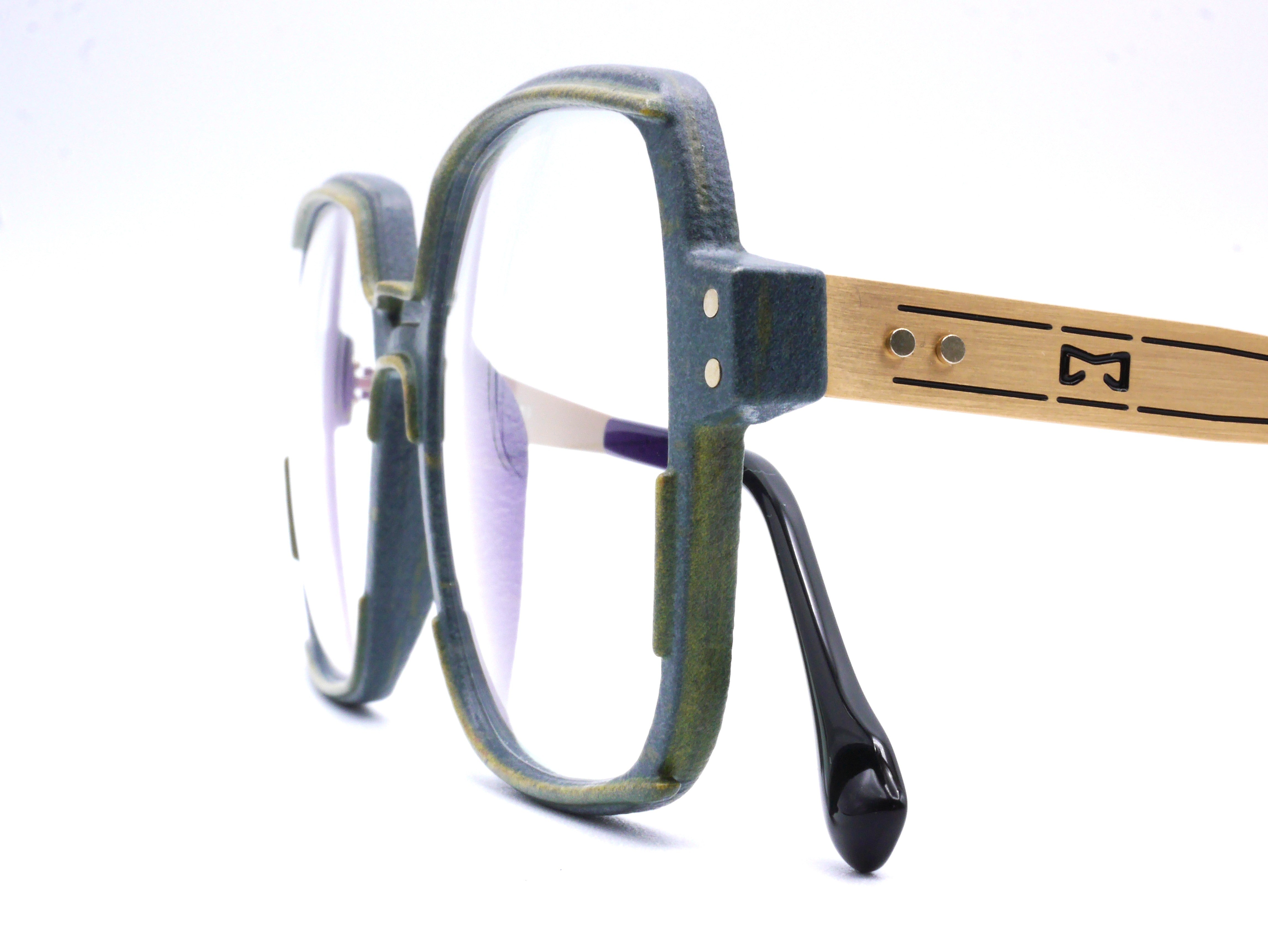 monarc-carbon-limon-monture-lunettes-kaki-14g image 6