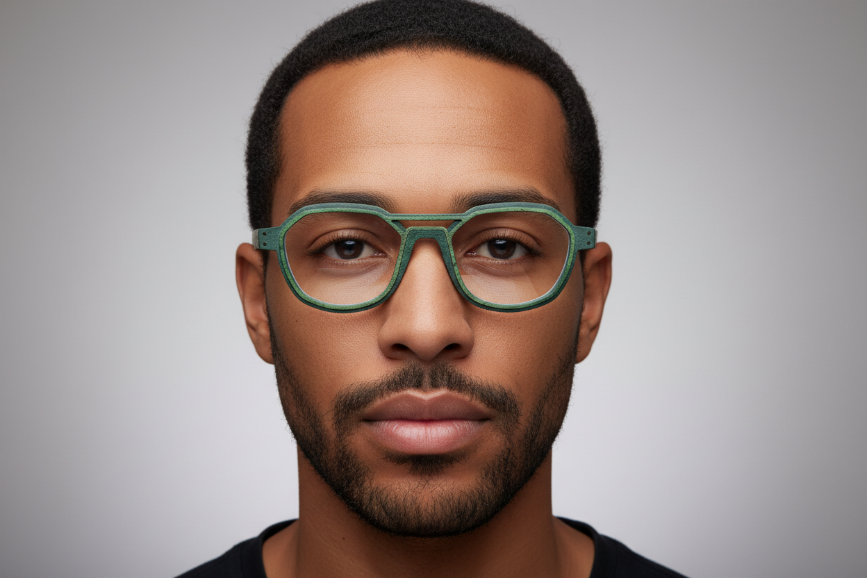 monarc-hydrogen-pic-a-monture-lunettes-vert-fonc-12g image 2