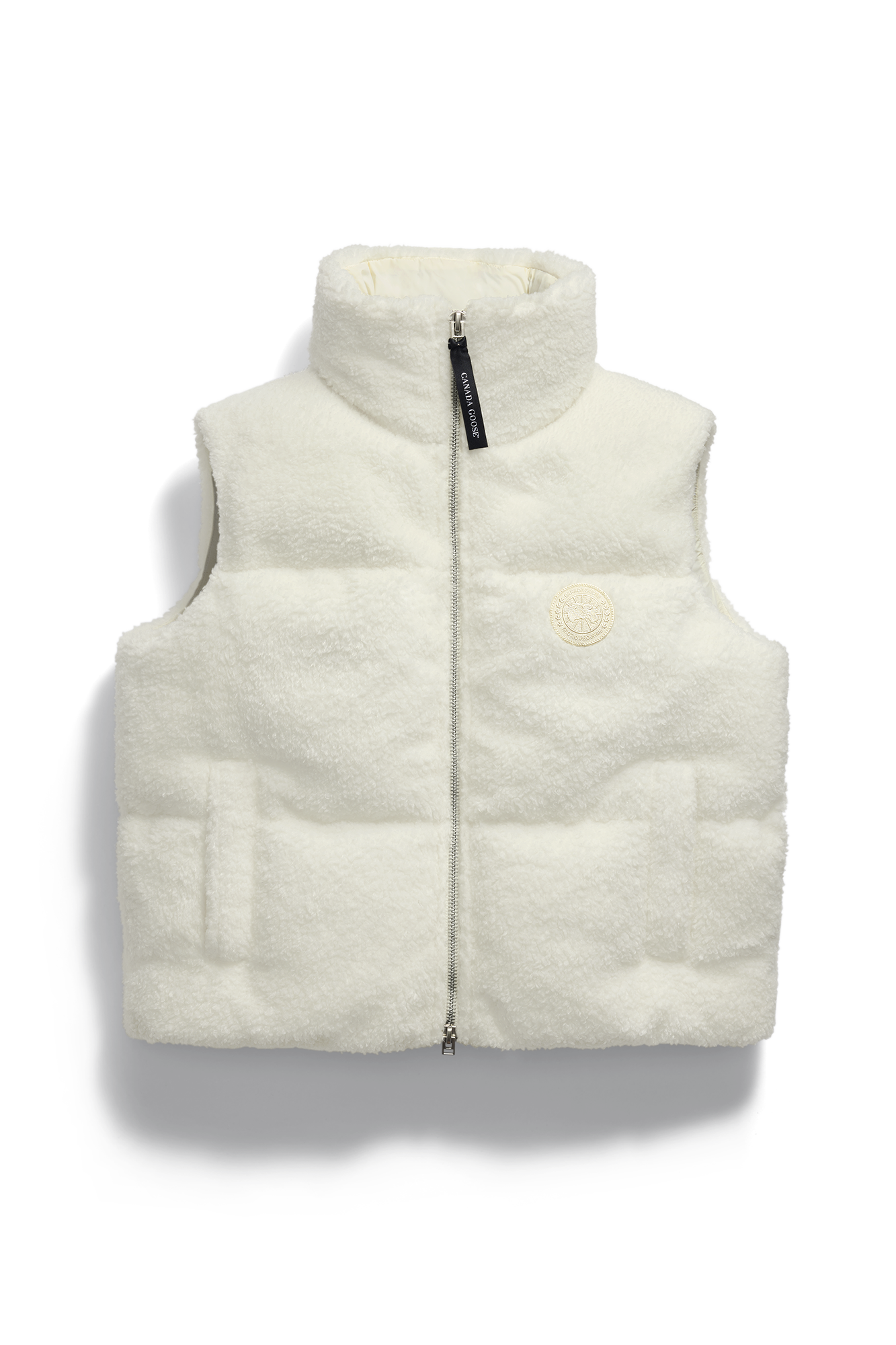 canada-goose-fallon-1754w1-gilet-polaire-beige-femme image 1