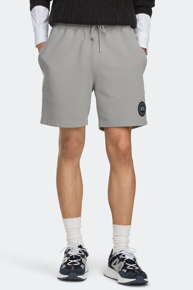 canada-goose-loon-short-homme-gris-stratus image 1