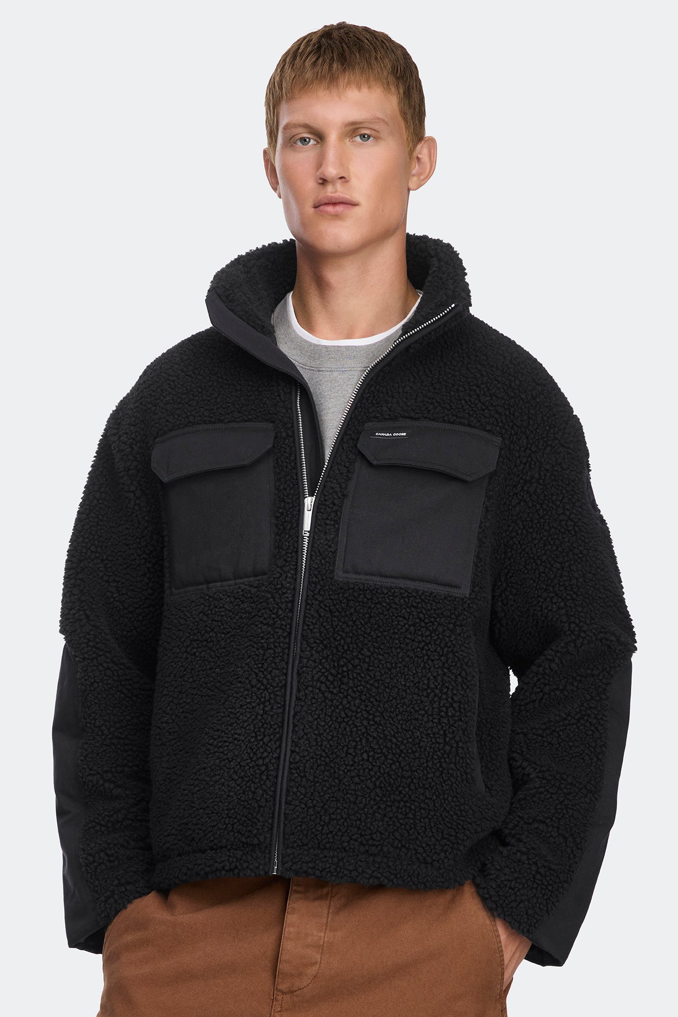 canada-goose-harrier-7252mt-veste-polaire-noire-homme image 5