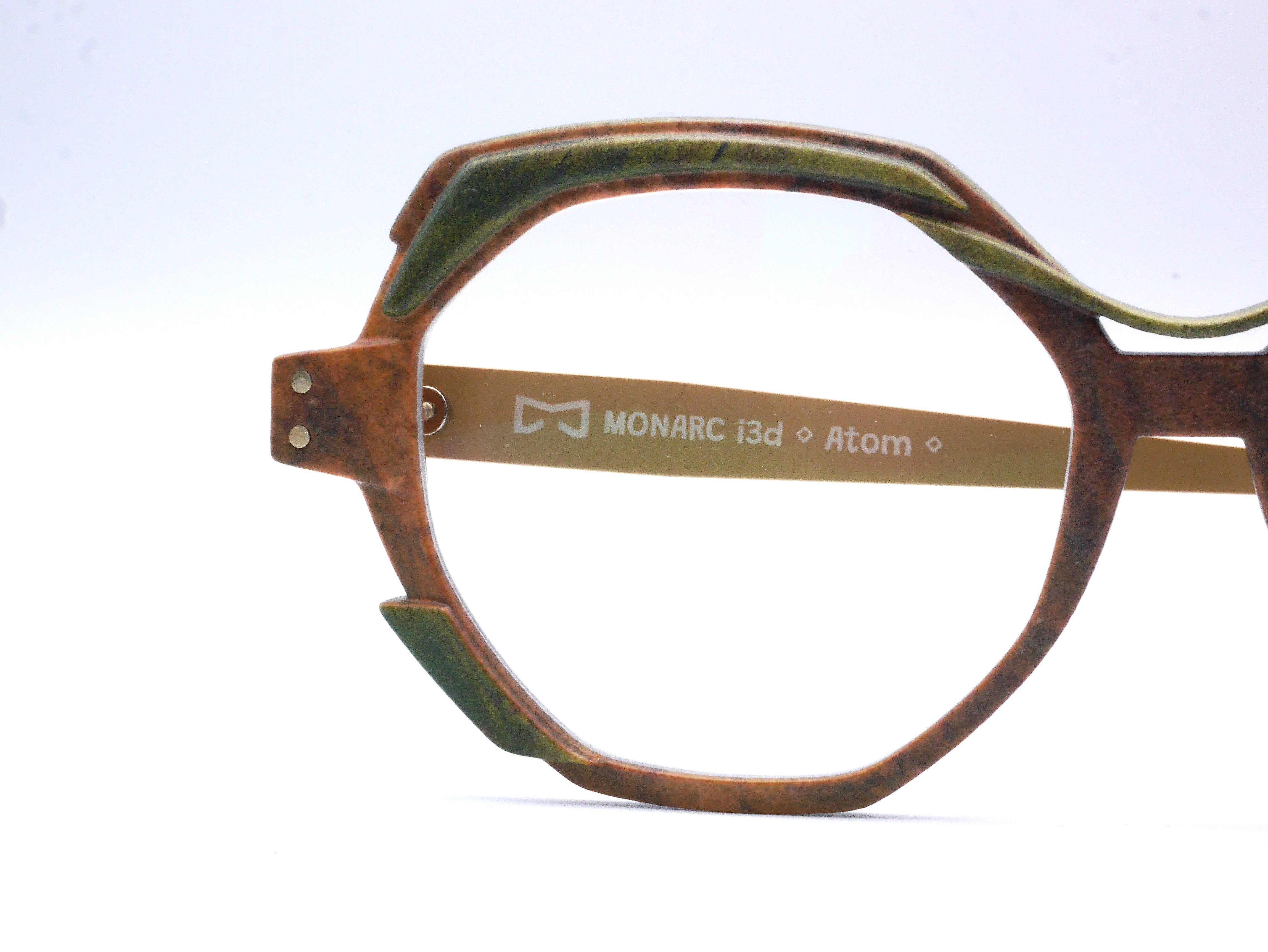 monarc-fluorine-macadamia-monture-lunettes-marron-kaki-15g image 4