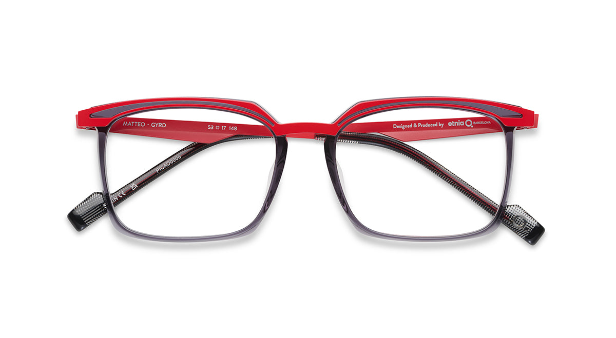 etnia-barcelona-matteo-lunettes-de-vue-gy-rd-calibre-53 image 1