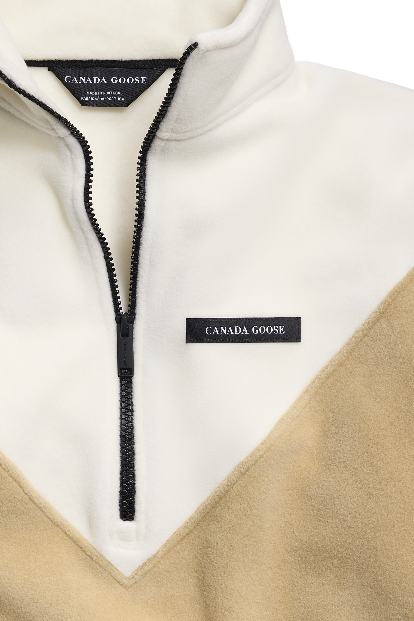canada-goose-tayen-7239w-polaire-quarter-zip-beige-femme image 6