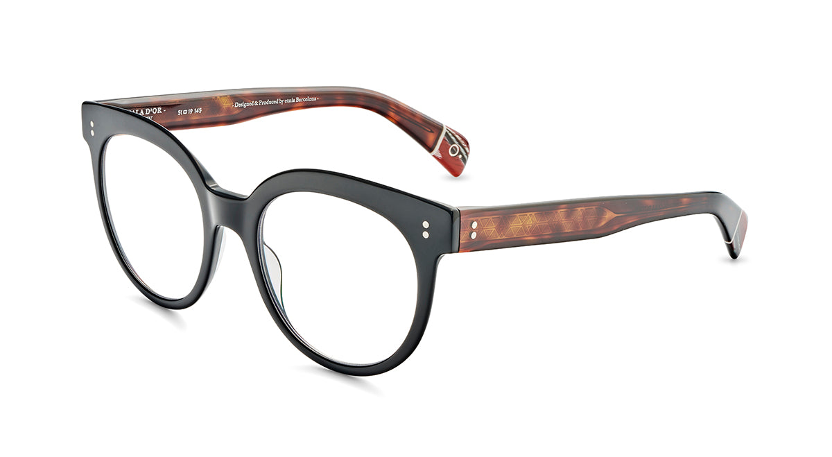etnia-barcelona-cala-dor-lunettes-de-vue-noir-bk-hv-calibre-51 image 8