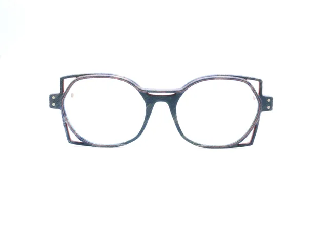 monarc-optic-nitrogen-corne-monture-lunettes-gris-rose-12g image 1