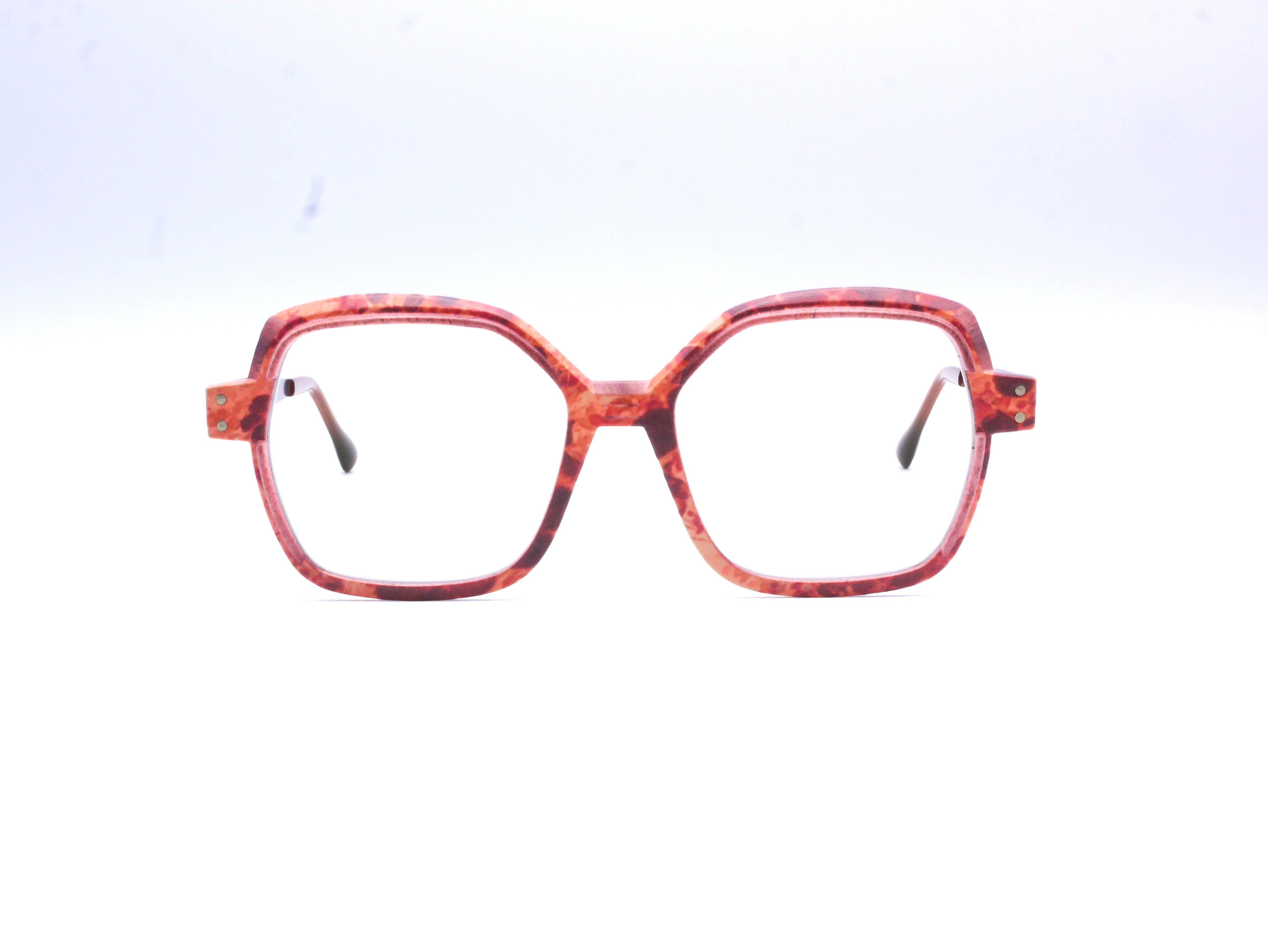 monarc-boron-par-o-monture-lunettes-rose-bordeaux-14g image 1