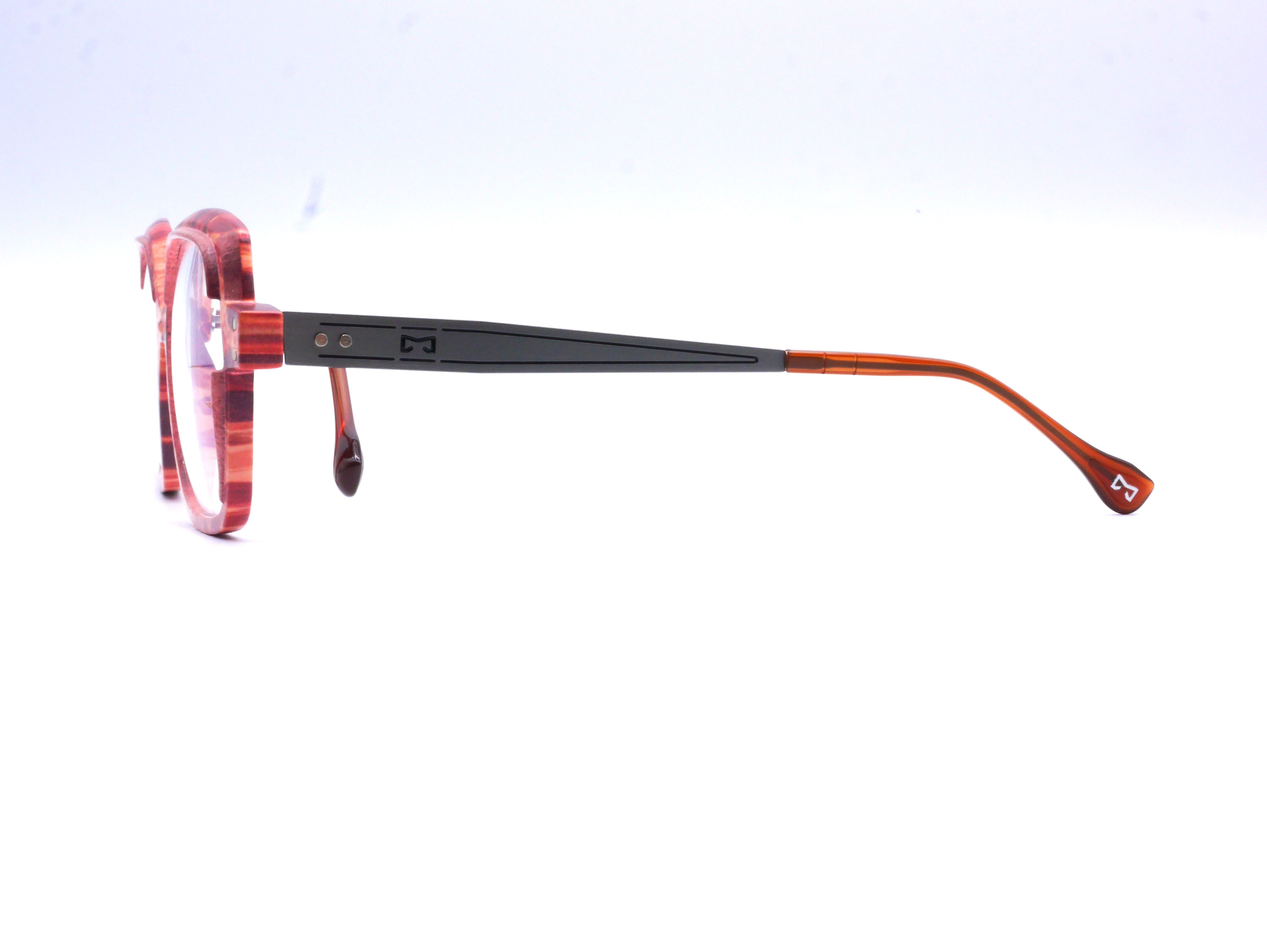 monarc-boron-par-o-monture-lunettes-rose-bordeaux-14g image 6