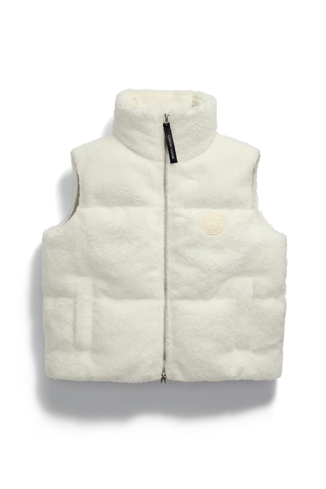 canada-goose-fallon-1754w1-gilet-polaire-beige-femme image 1