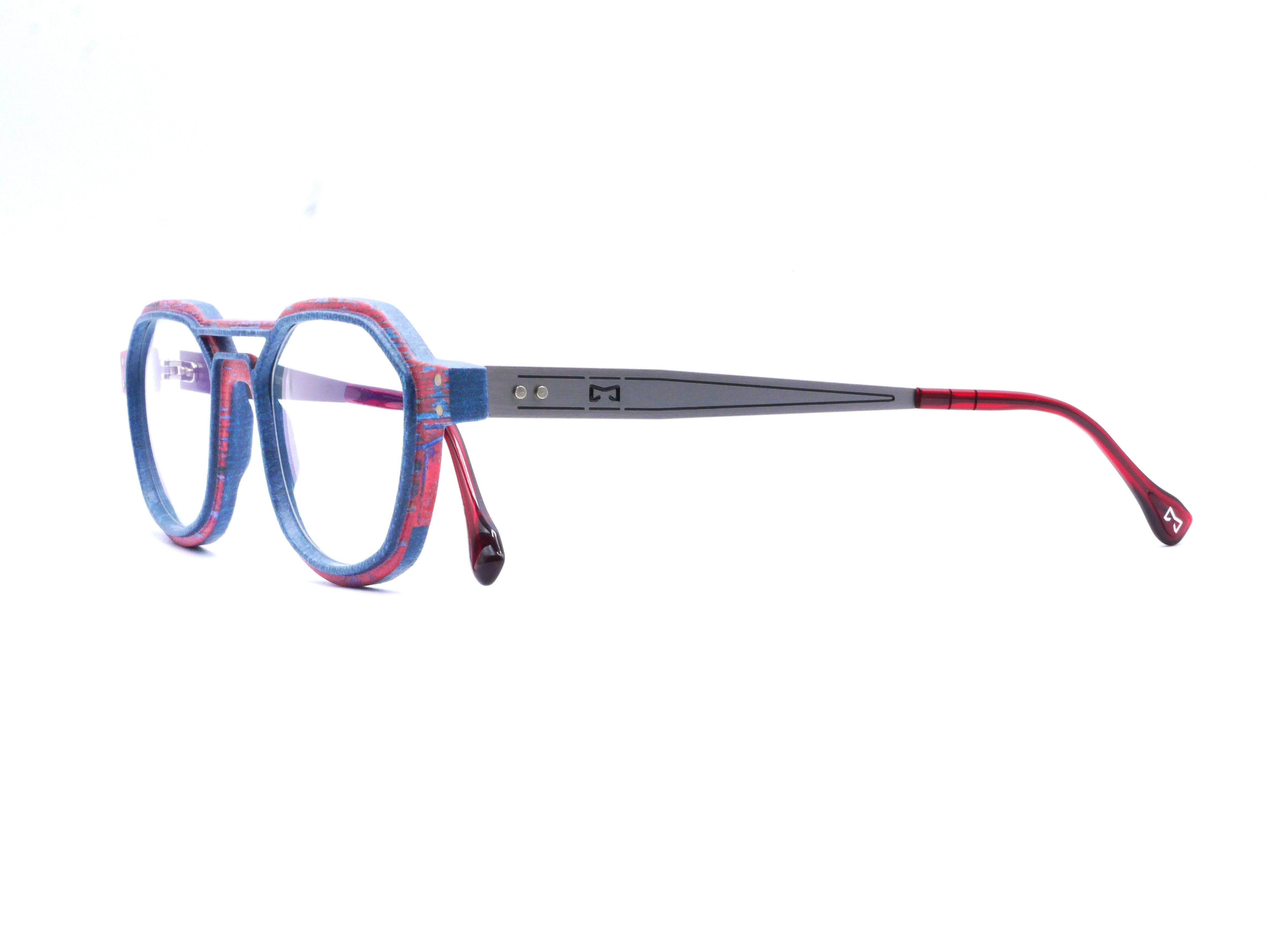 monarc-hydrogen-ol-ron-monture-lunettes-bleu-rouge-12g image 7