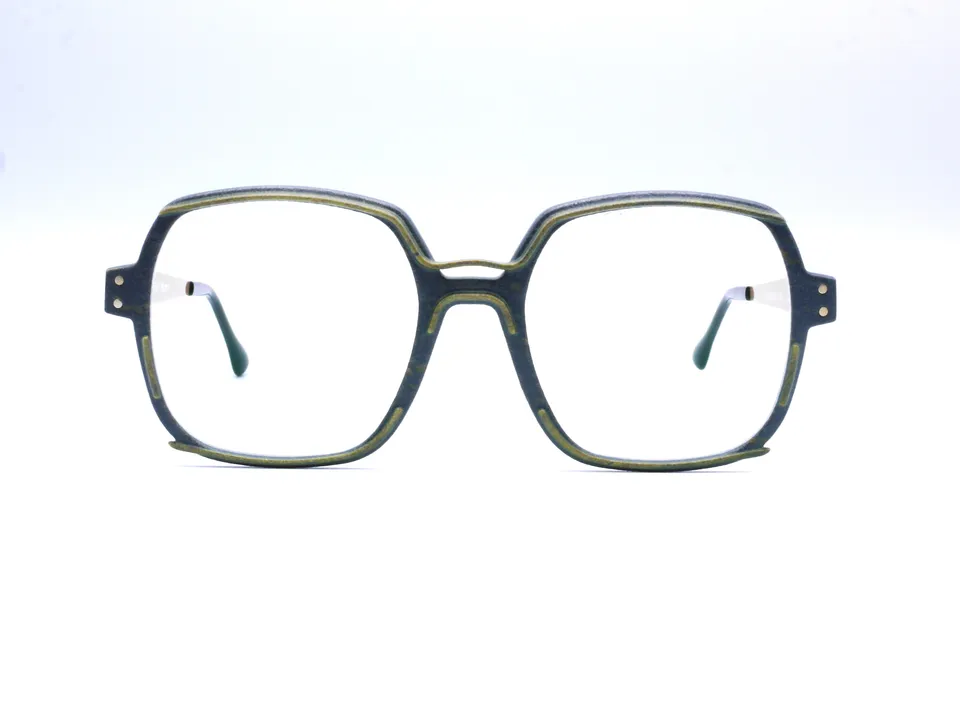 monarc-carbon-limon-monture-lunettes-kaki-14g image 1