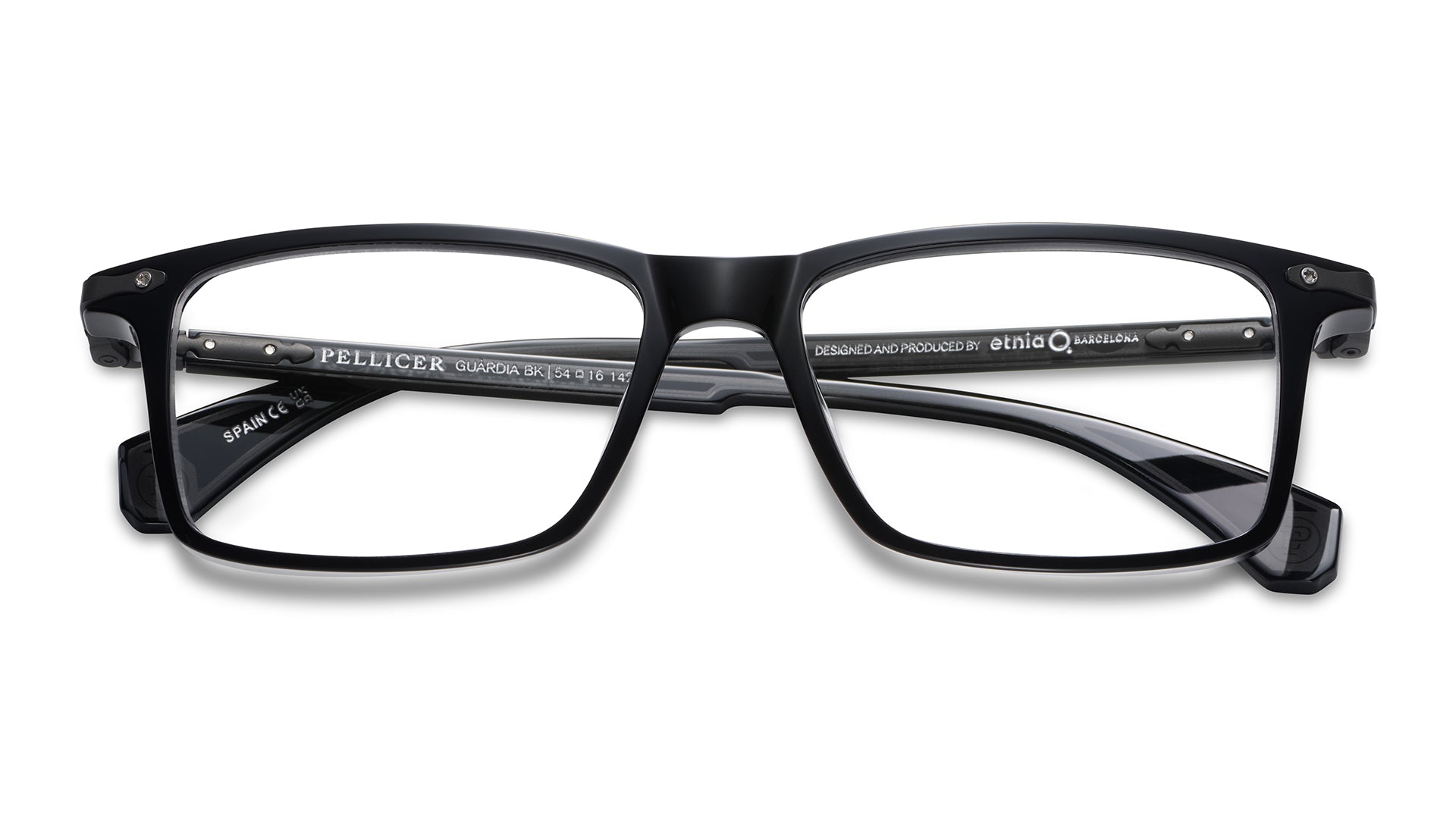 etnia-barcelona-guardia-lunettes-de-vue-bk-calibre-54 image 1