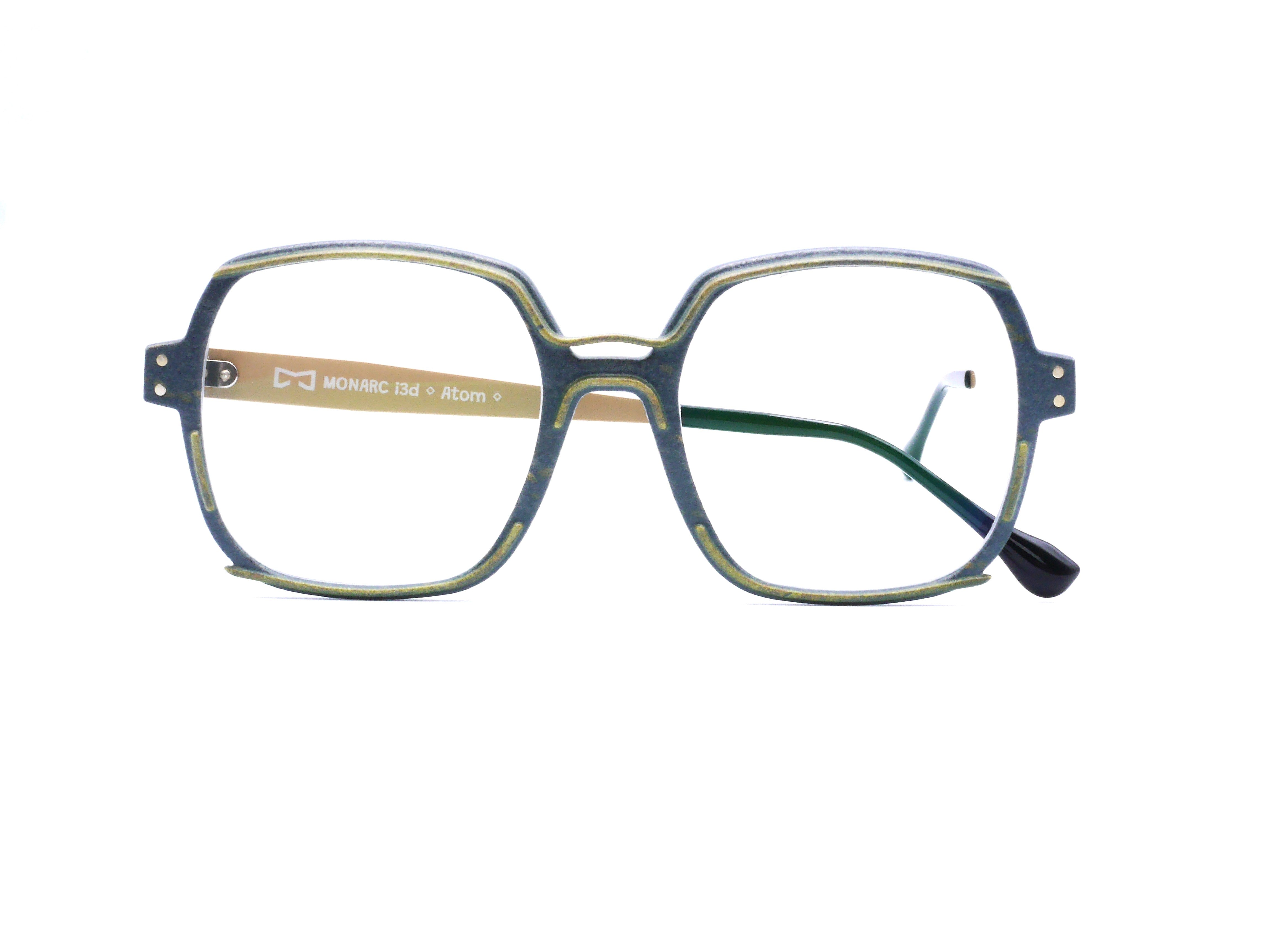 monarc-carbon-limon-monture-lunettes-kaki-14g image 3
