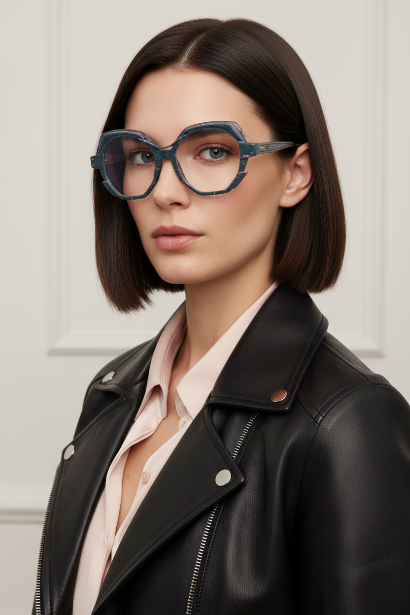 monarc-optic-fluorine-c-ramique-monture-lunettes-noir-rose-15g image 2