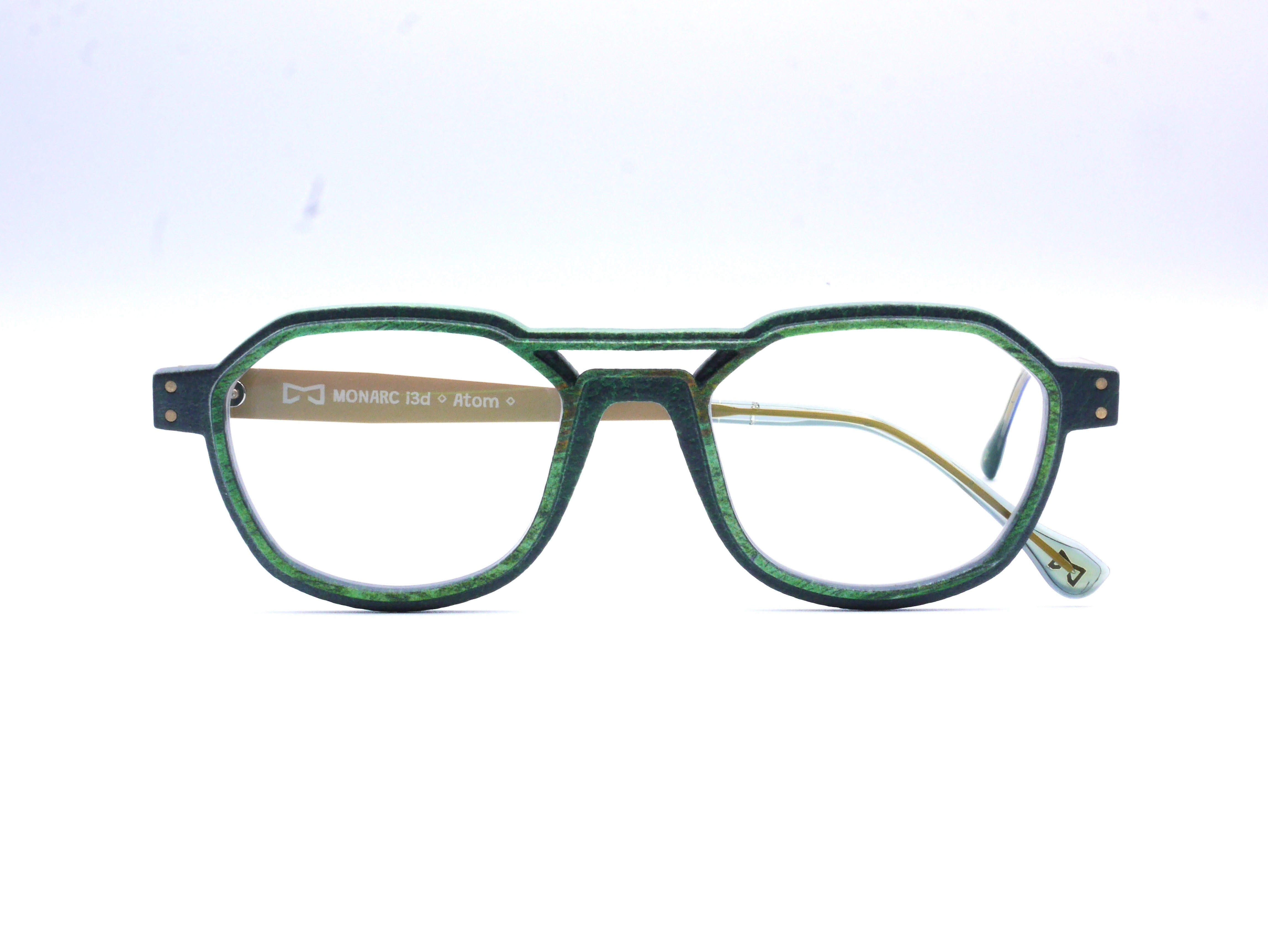 monarc-hydrogen-pic-a-monture-lunettes-vert-fonc-12g image 3