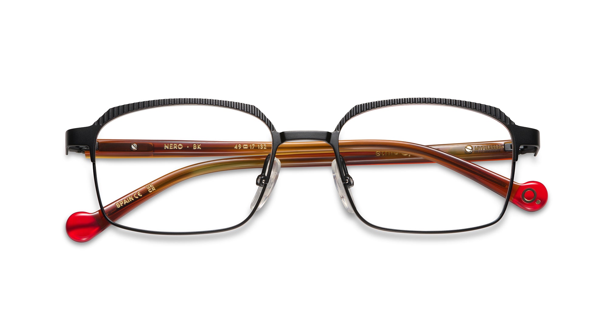 etnia-barcelona-nero-lunettes-de-vue-noir-calibre-49 image 2