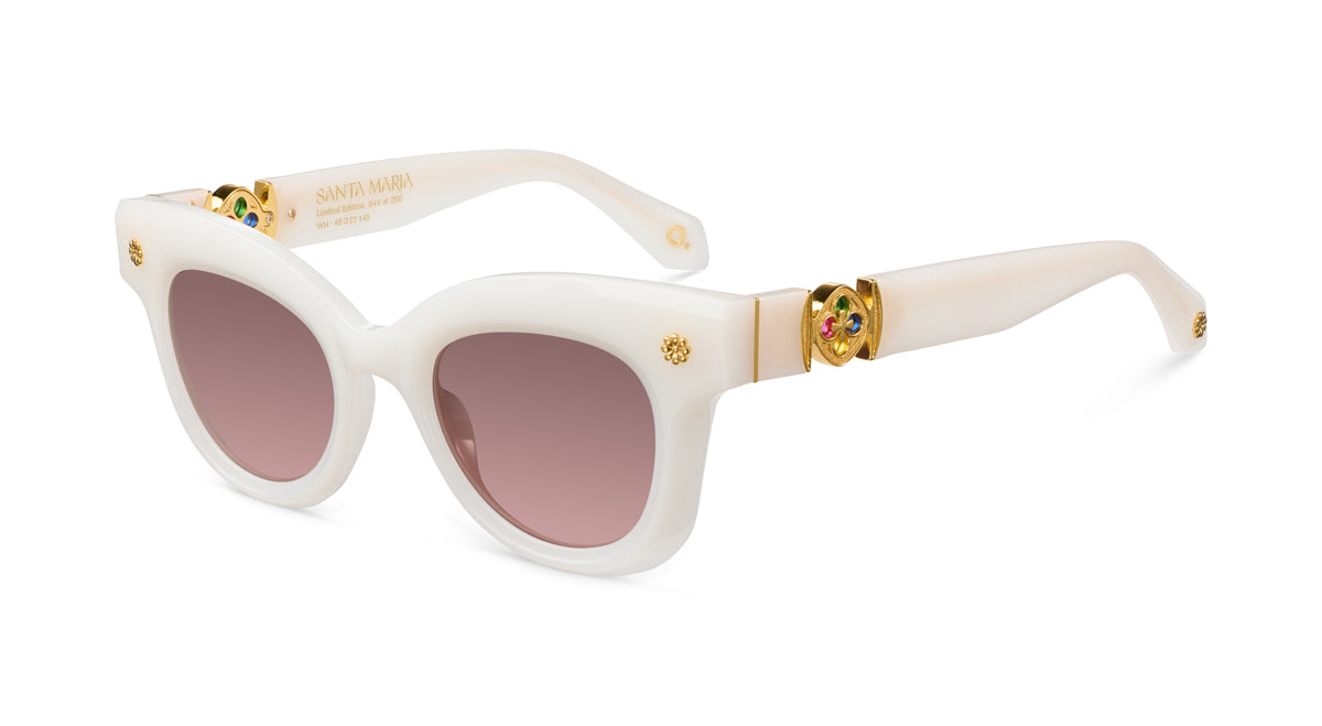 etnia-barcelona-santa-maria-white-lunettes-de-soleil-wh-calibre-48 image 2