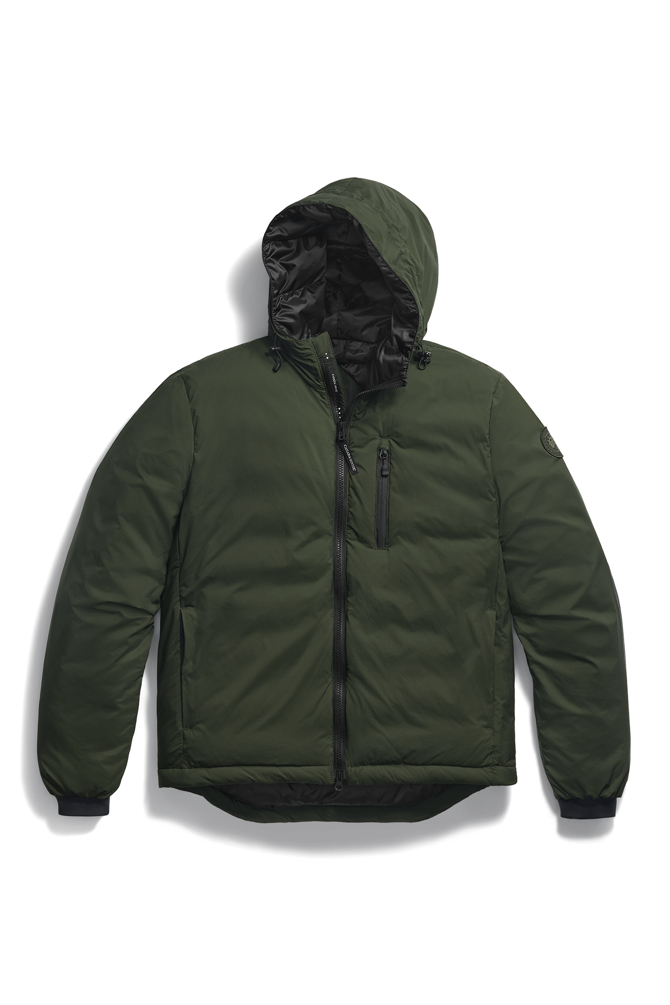 canada-goose-lodge-5078mt-hoodie-homme-vert image 3