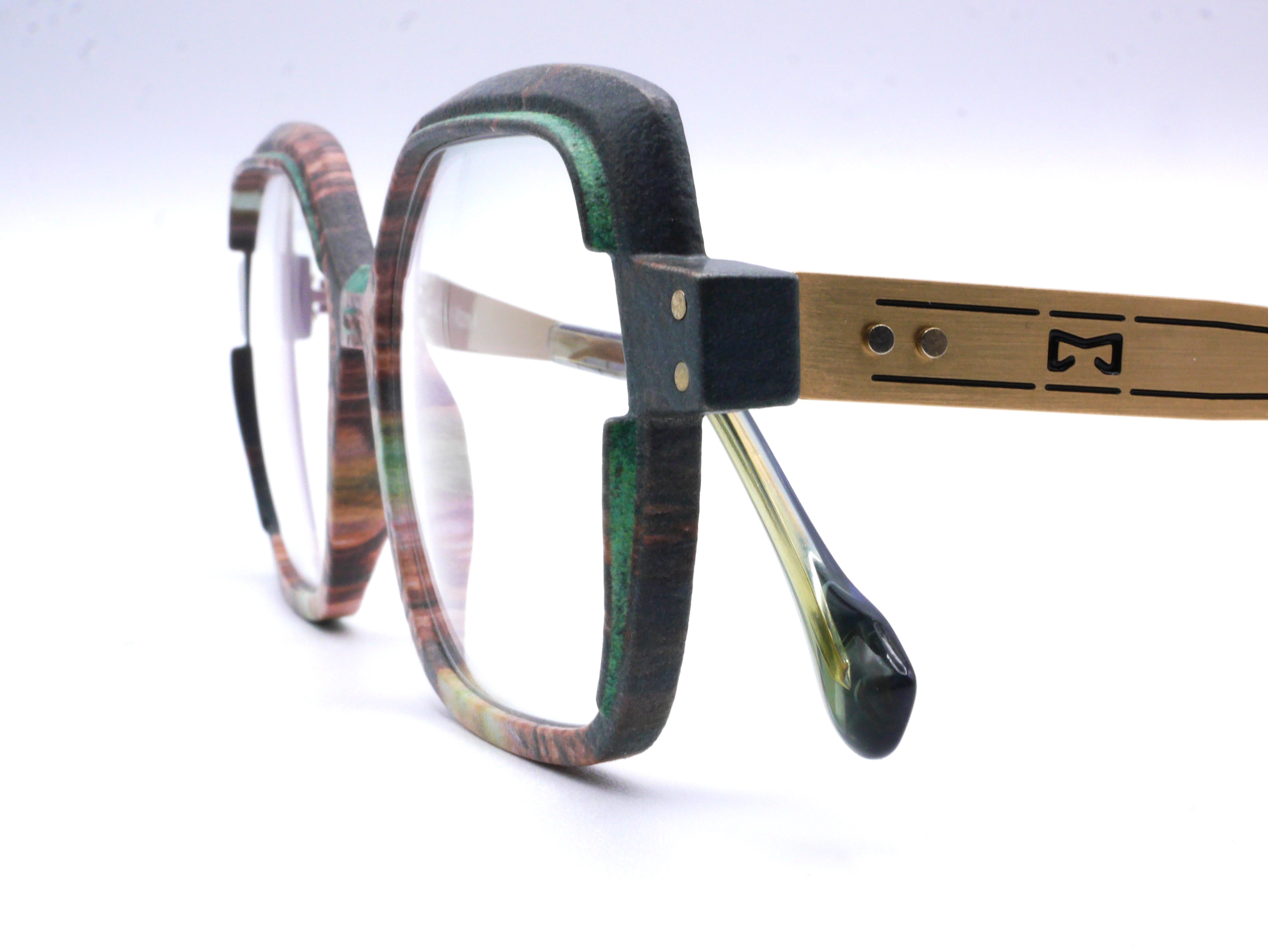 monarc-optic-boron-jungle-monture-lunettes-marron-vert-14g image 6