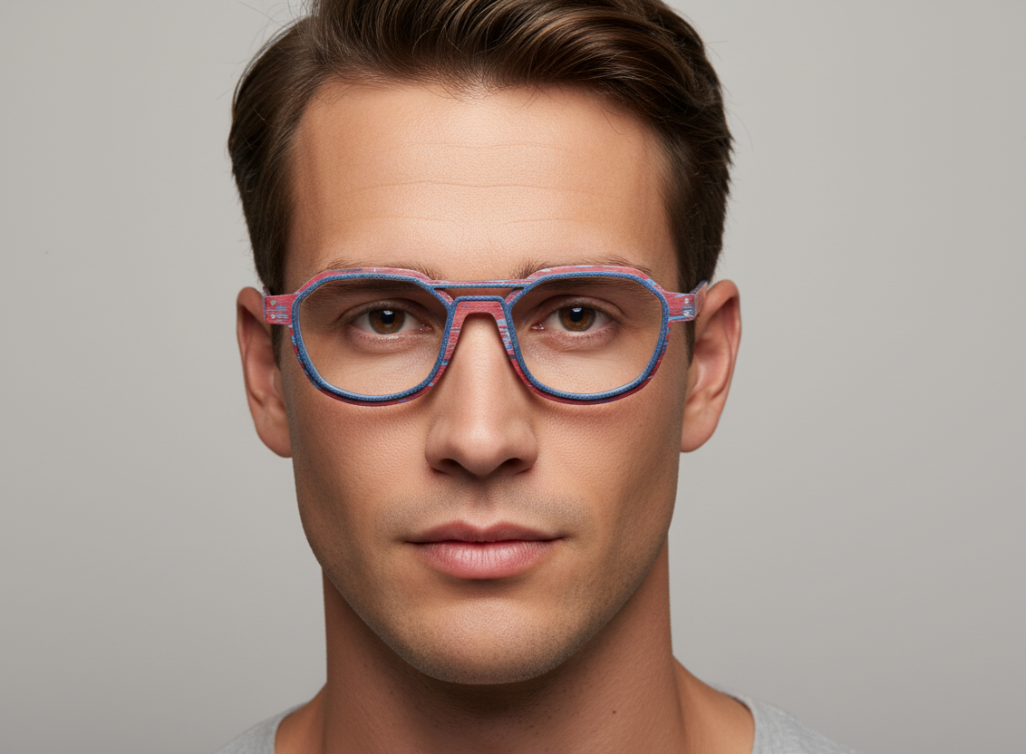 monarc-hydrogen-ol-ron-monture-lunettes-bleu-rouge-12g image 2