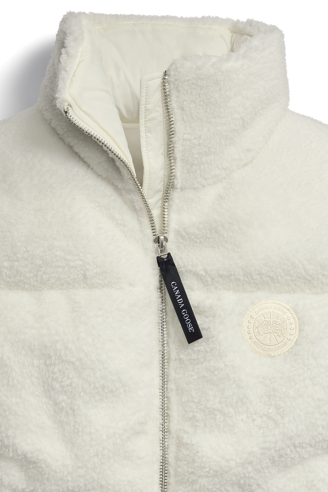canada-goose-fallon-1754w1-gilet-polaire-beige-femme image 2