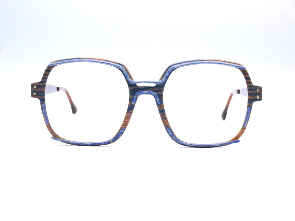 monarc-optic-carbon-paillote-monture-lunettes-marron-14g image 1