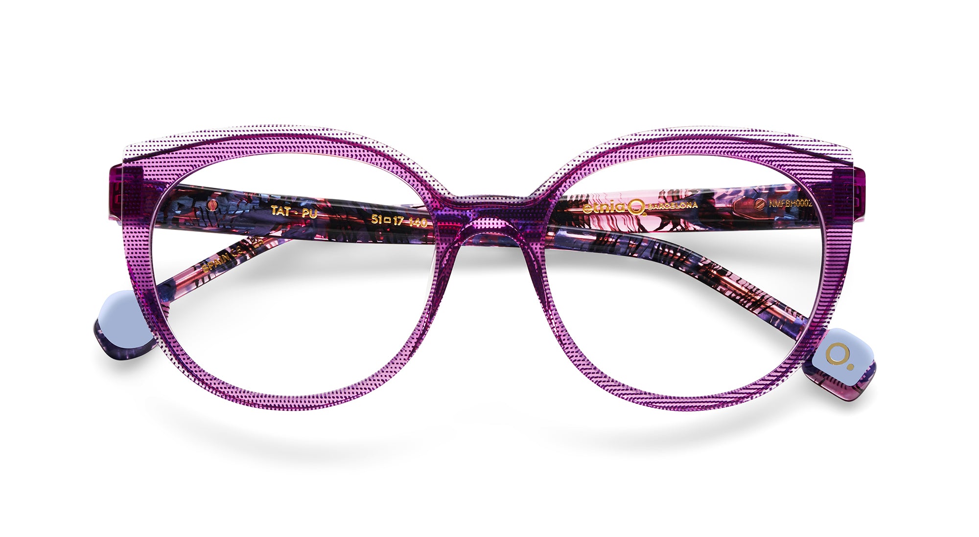 etnia-barcelona-tat-lunettes-de-vue-db-tq-calibre-51-ac-tate image 3