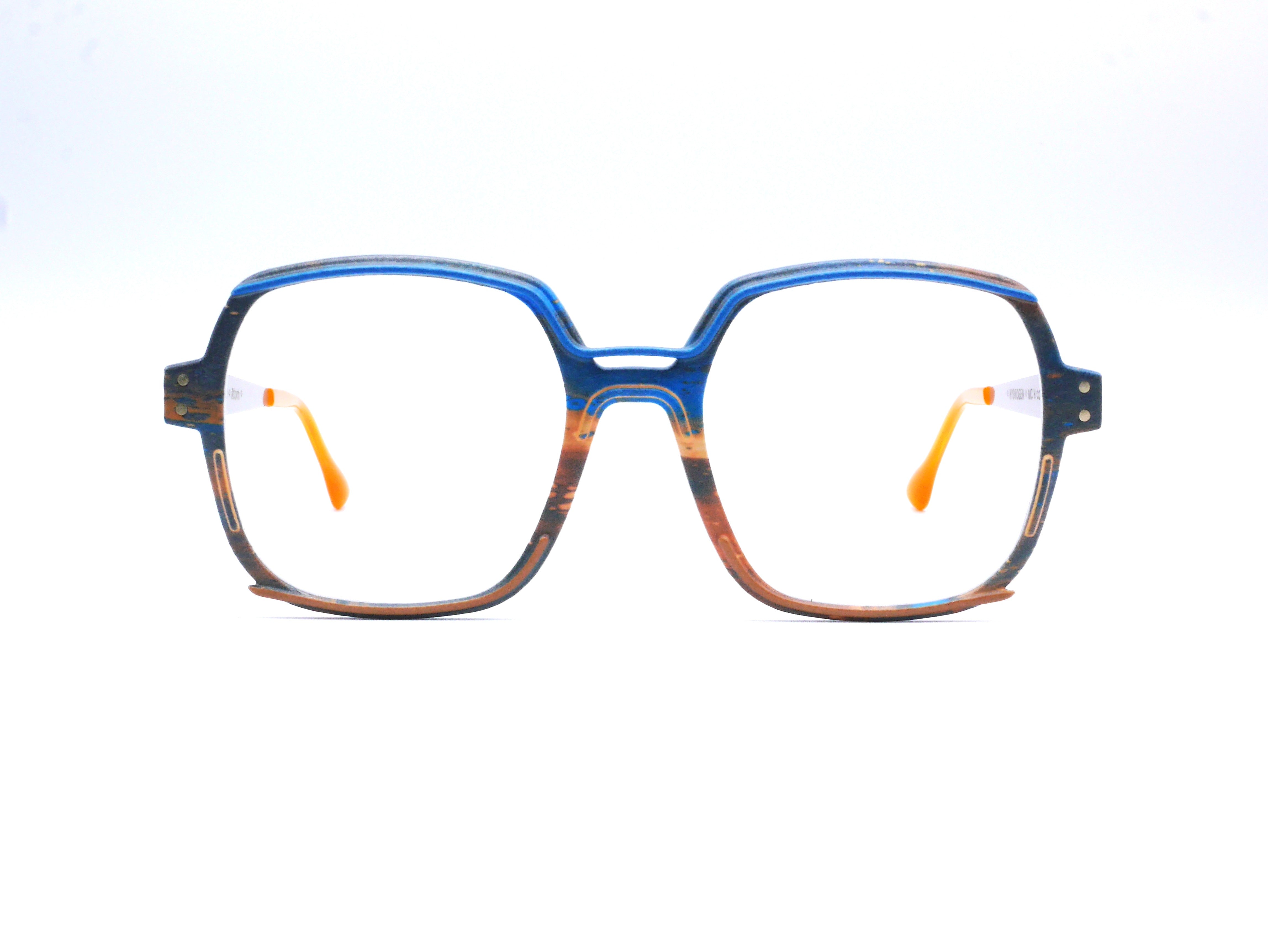 monarc-optic-carbon-bonne-anse-monture-lunettes-bleu-14g image 1