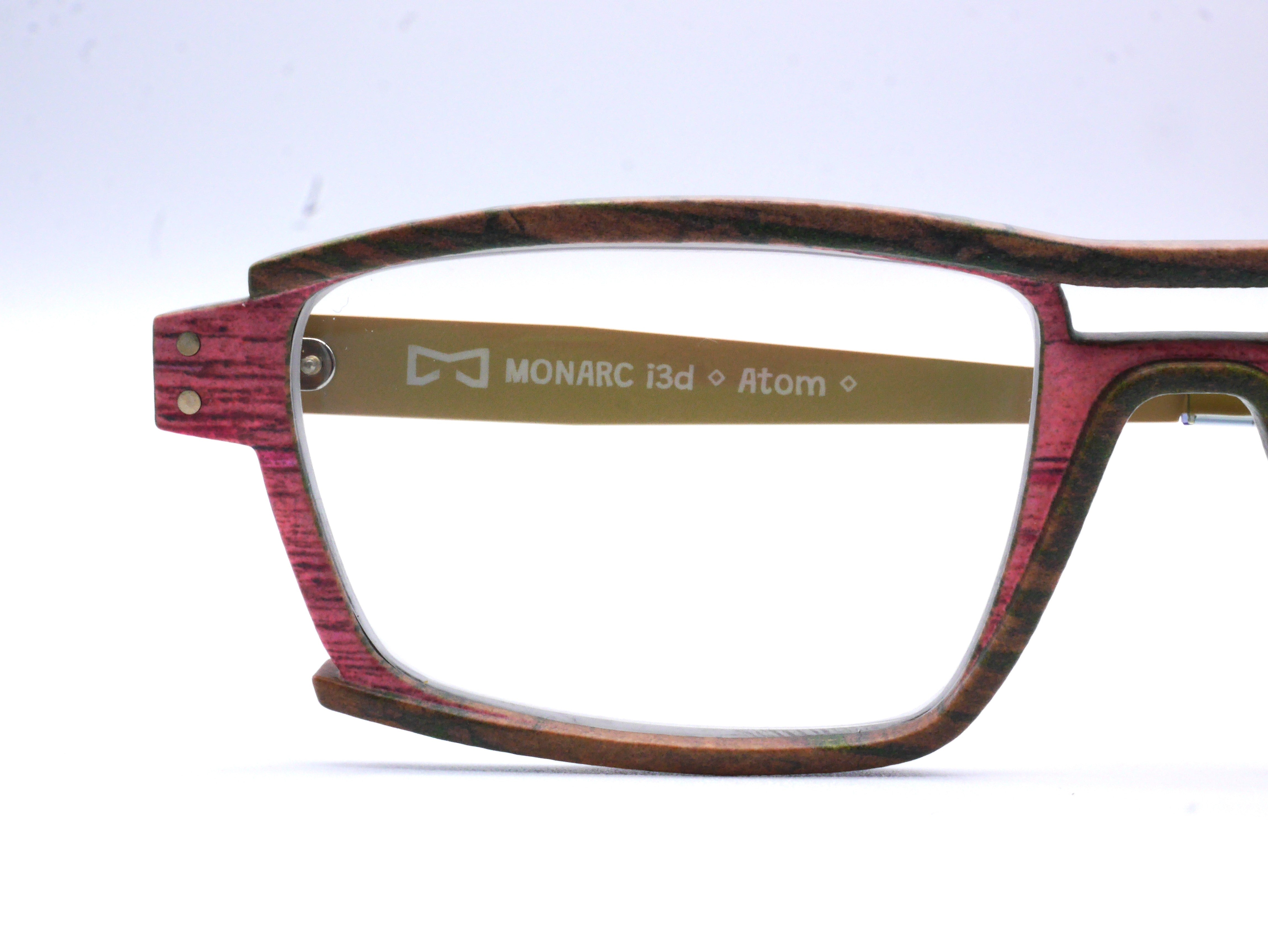 monarc-lithium-bois-de-rose-monture-lunettes-rose-14g image 3