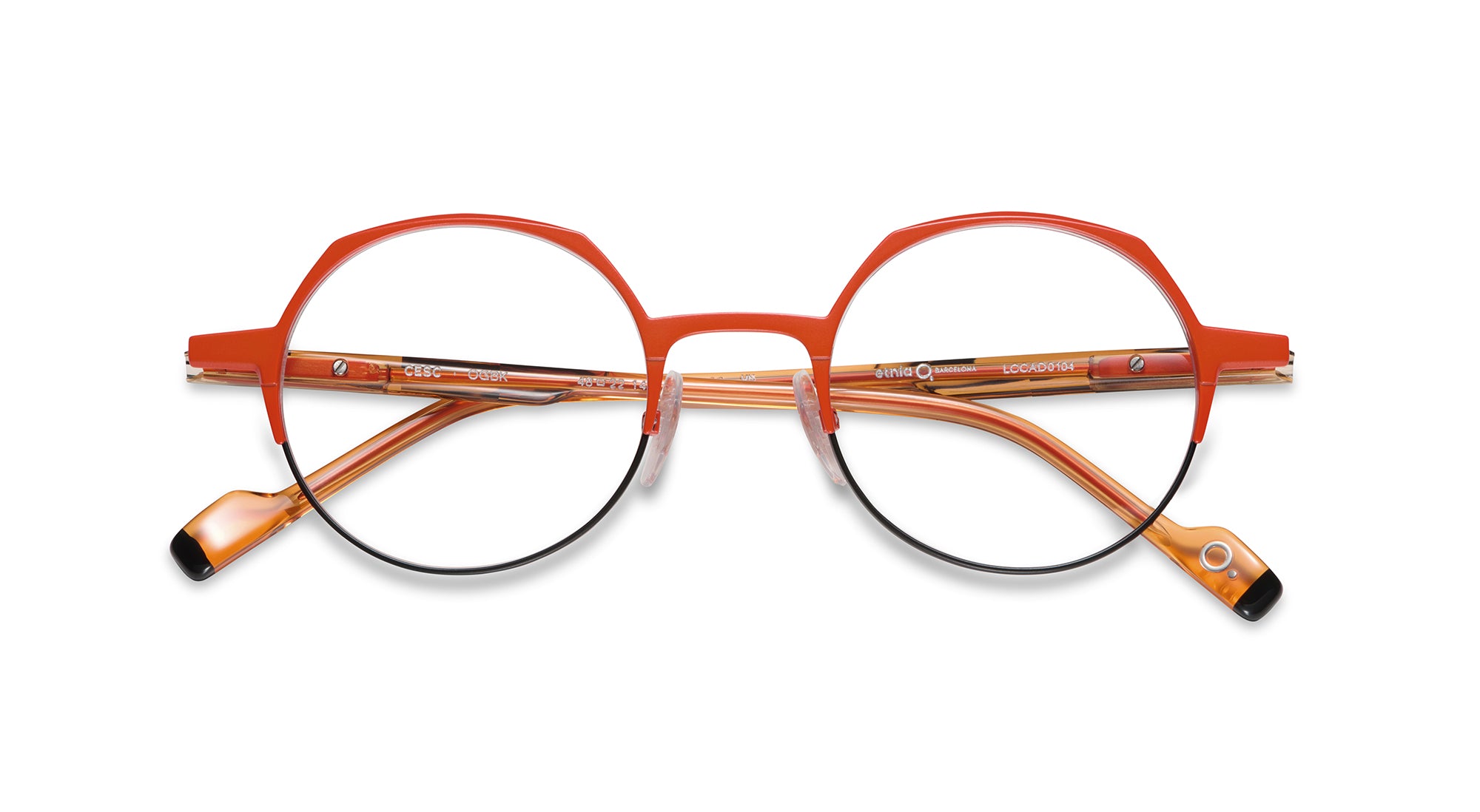 etnia-barcelona-cesc-lunettes-de-vue-gris-gr-calibre-48 image 3
