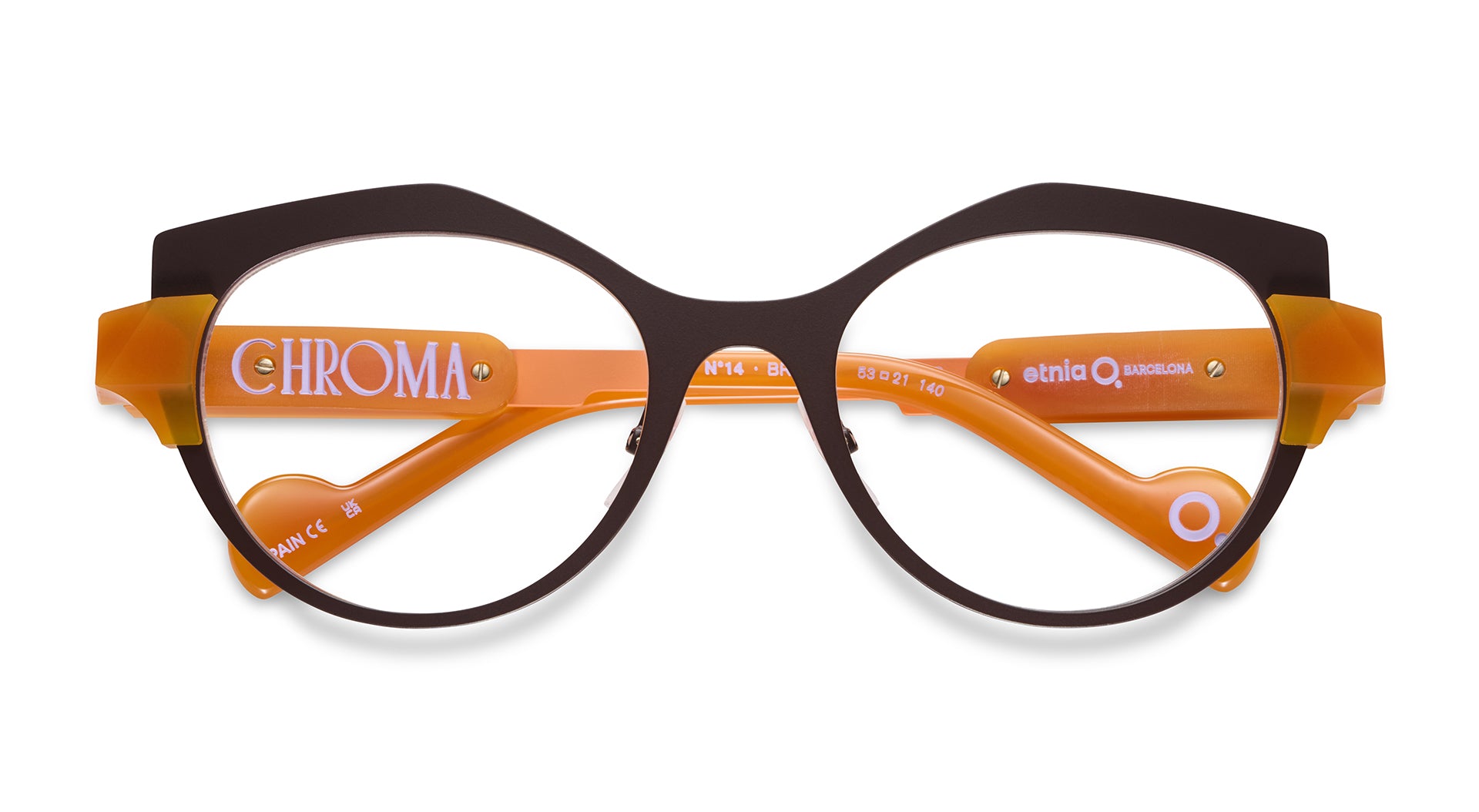 etnia-barcelona-chroma-n14-lunettes-de-vue-marron-ac-tate image 1