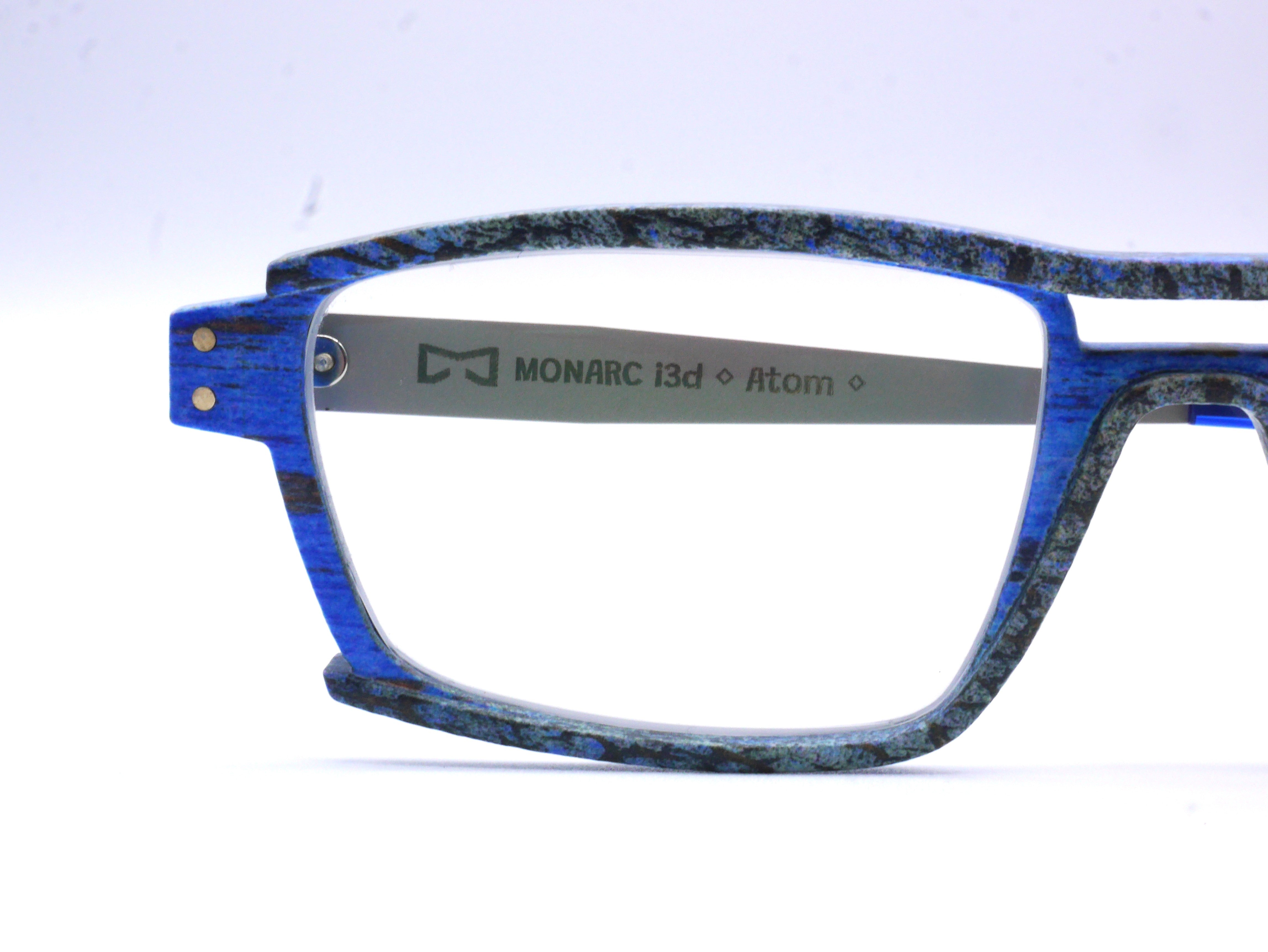 monarc-lithium-givr-monture-lunettes-bleu-argent-14g image 3
